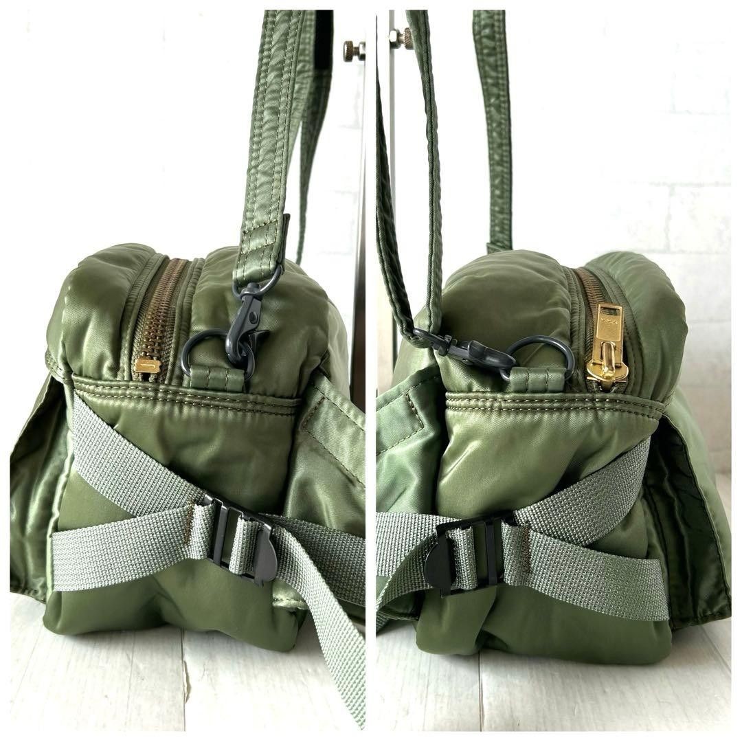 PorterTanker2wayWaistBagGreenNylonMen’sExcellentWomen’s