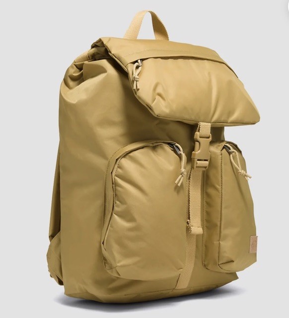 NWT Vans Field Trippin Rucksack Backpack $65 OS Antelope Tan drawstring flap