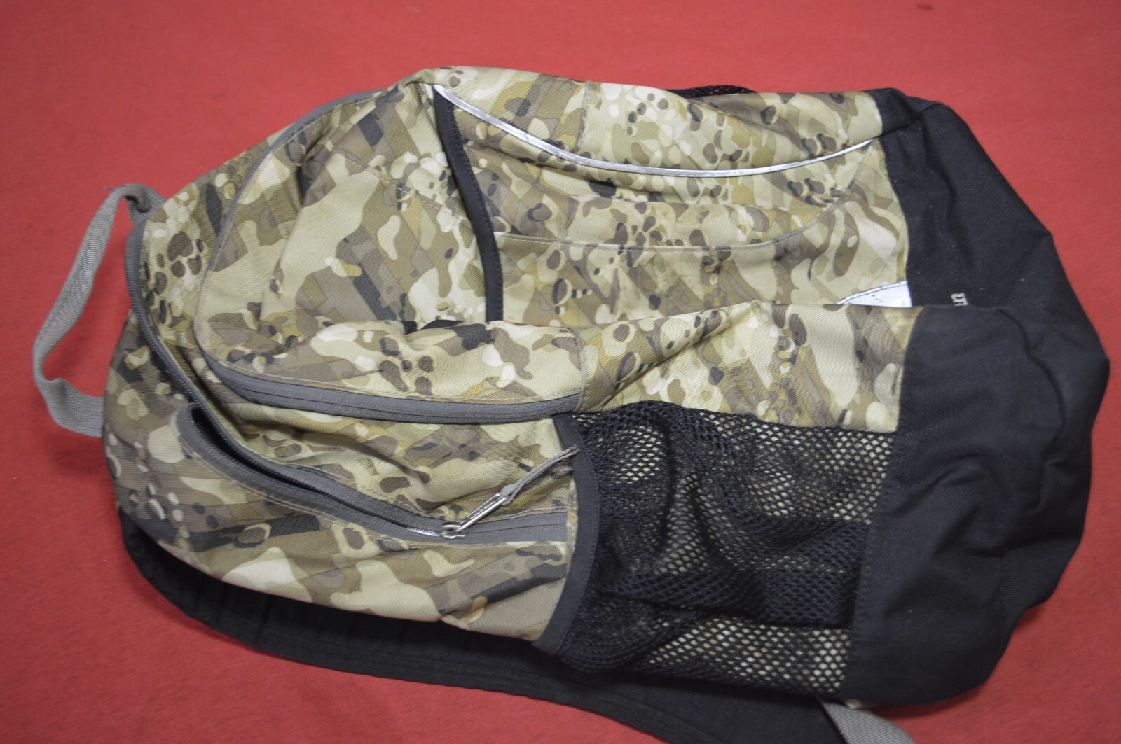 LL L.L. BEAN Camouflage Book Back Pack Hunting Hiking School 17 inches long