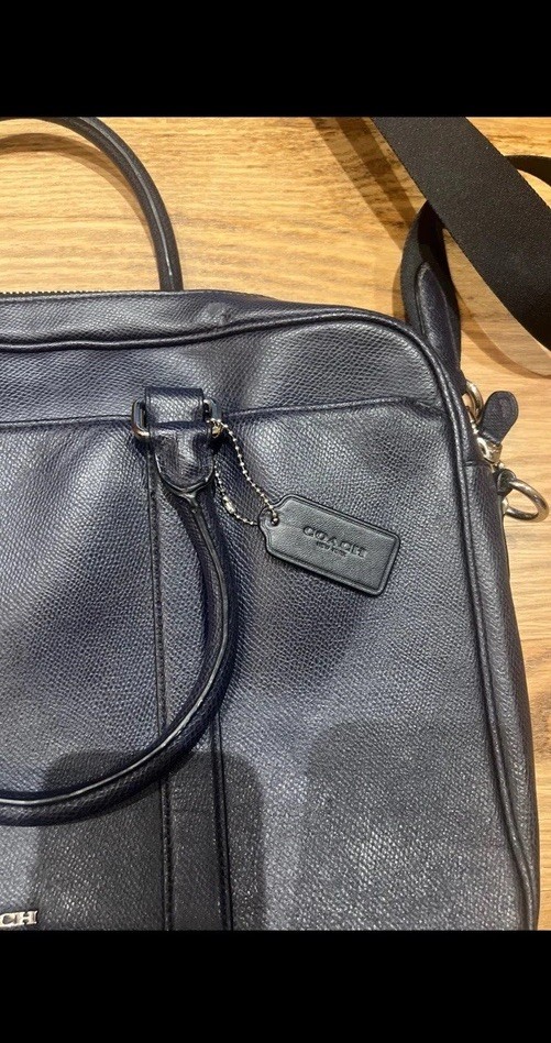 Coach Metropolitan Leather Briefcase Bag