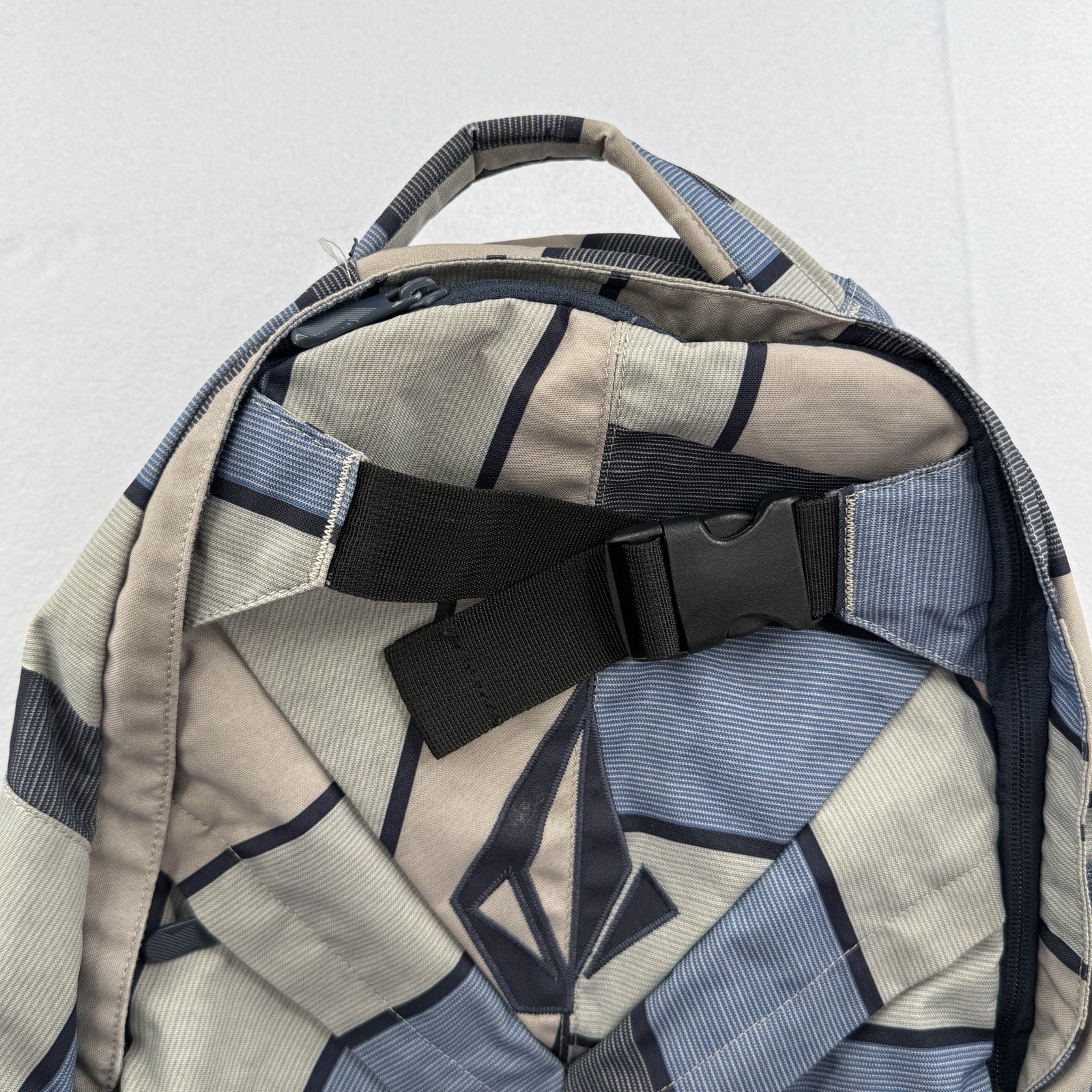 🔥✅ Volcom Backpack Blue Grey USED