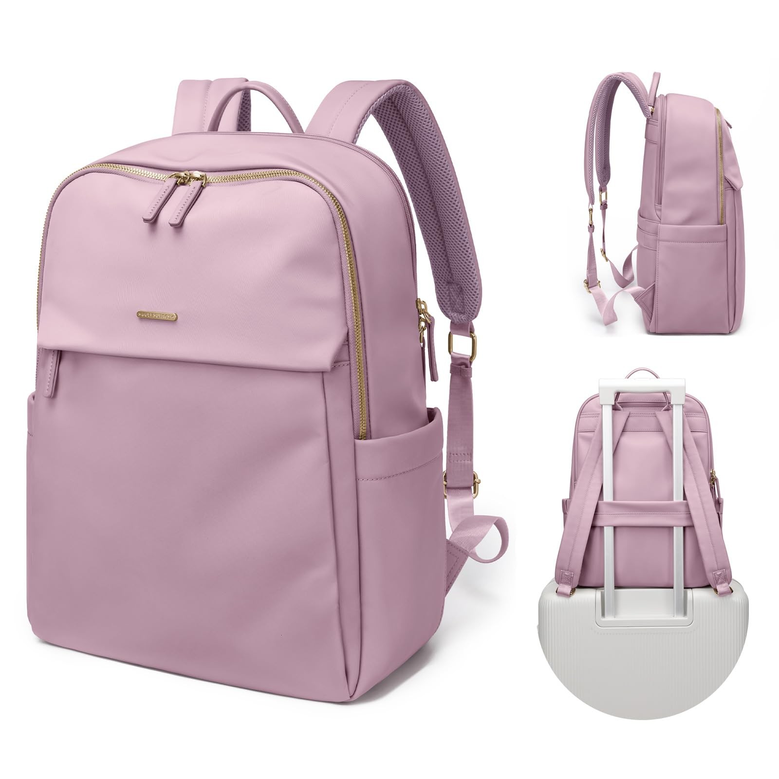 Women Laptop Backpack Separate Laptop Compartment Fits 14 Inch Notebook