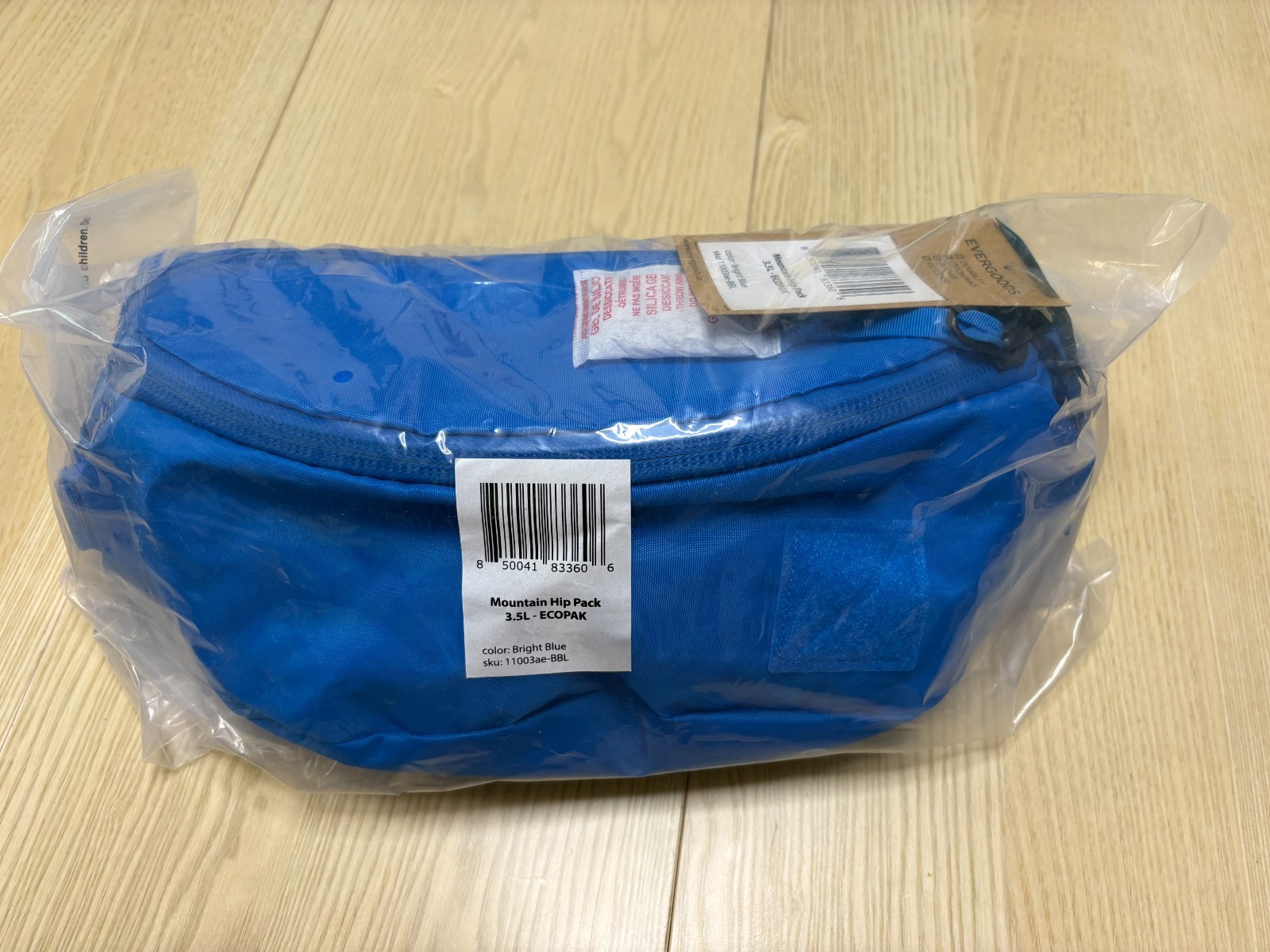EVERGOODS Mountain Hip Pack (MHP) 3.5L, EcoPak Bright Blue