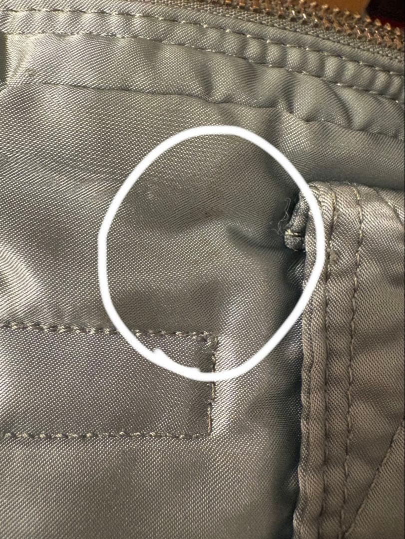 PORTER Tanker Yoshida Kaban Small Shoulder Bag Khaki Sage Green