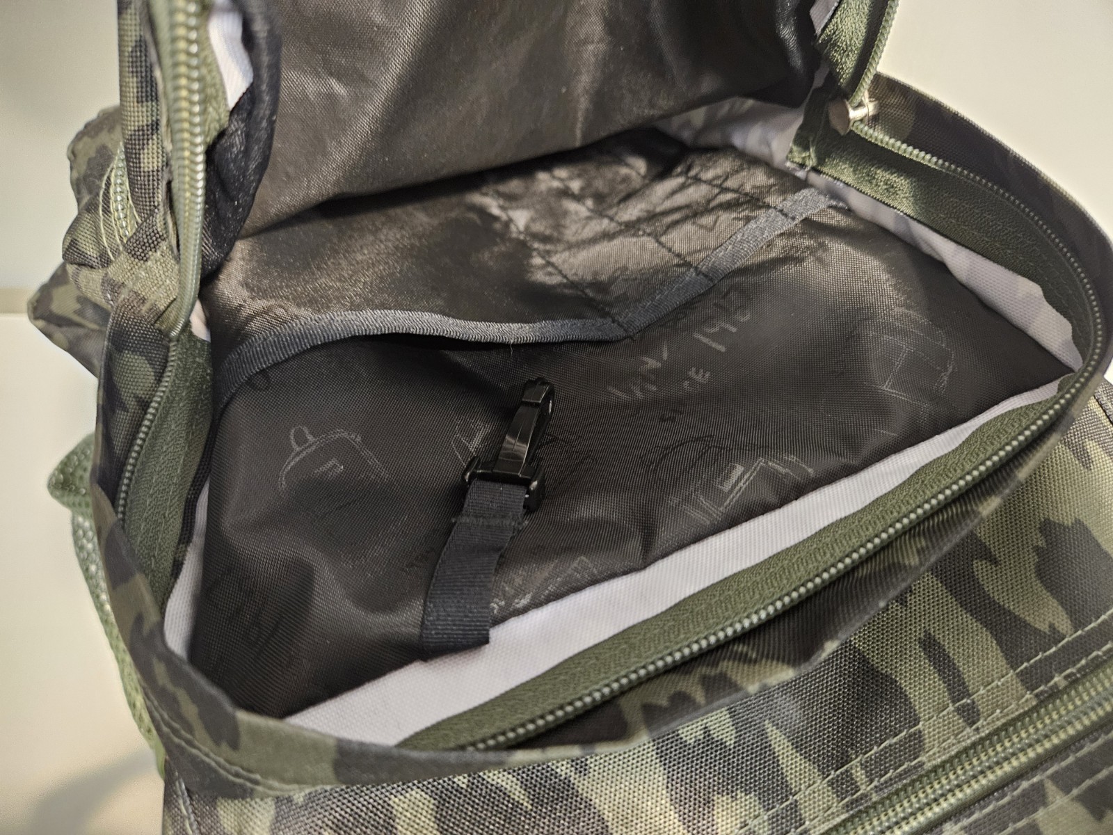 Jansport Camo Backpack Big Student- Super Clean