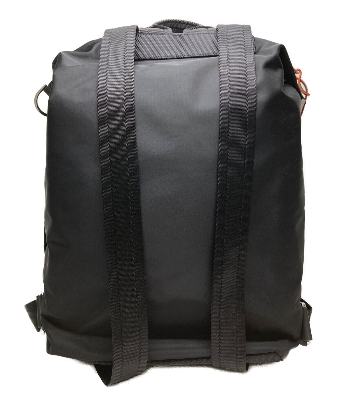 DIESEL Black 2 Way Backpack Men Polyurethane X06441 PRO27 Auth