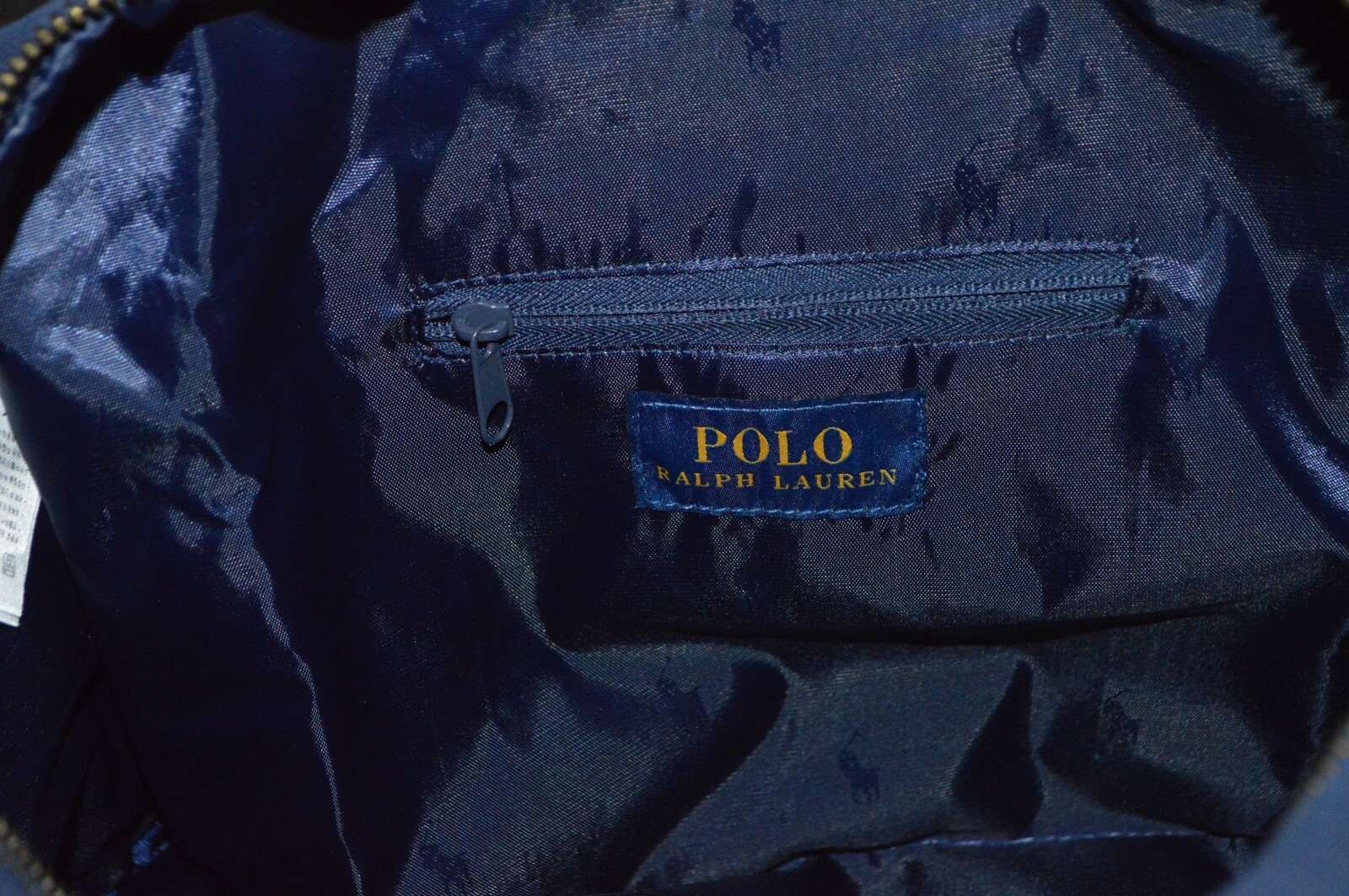 NWT POLO RALPH LAUREN Canvas BIG PONY Travel Duffle Gym Bag w/ Shoulder Strap