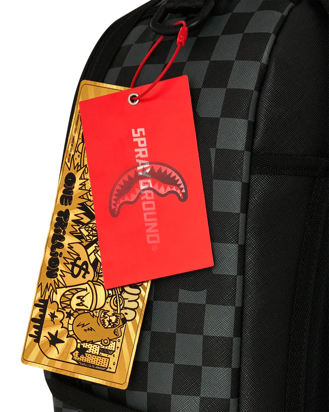 Sprayground Naruto ITACHI PROW Backpack🔥New Black Check Bookbag Kids School Bag