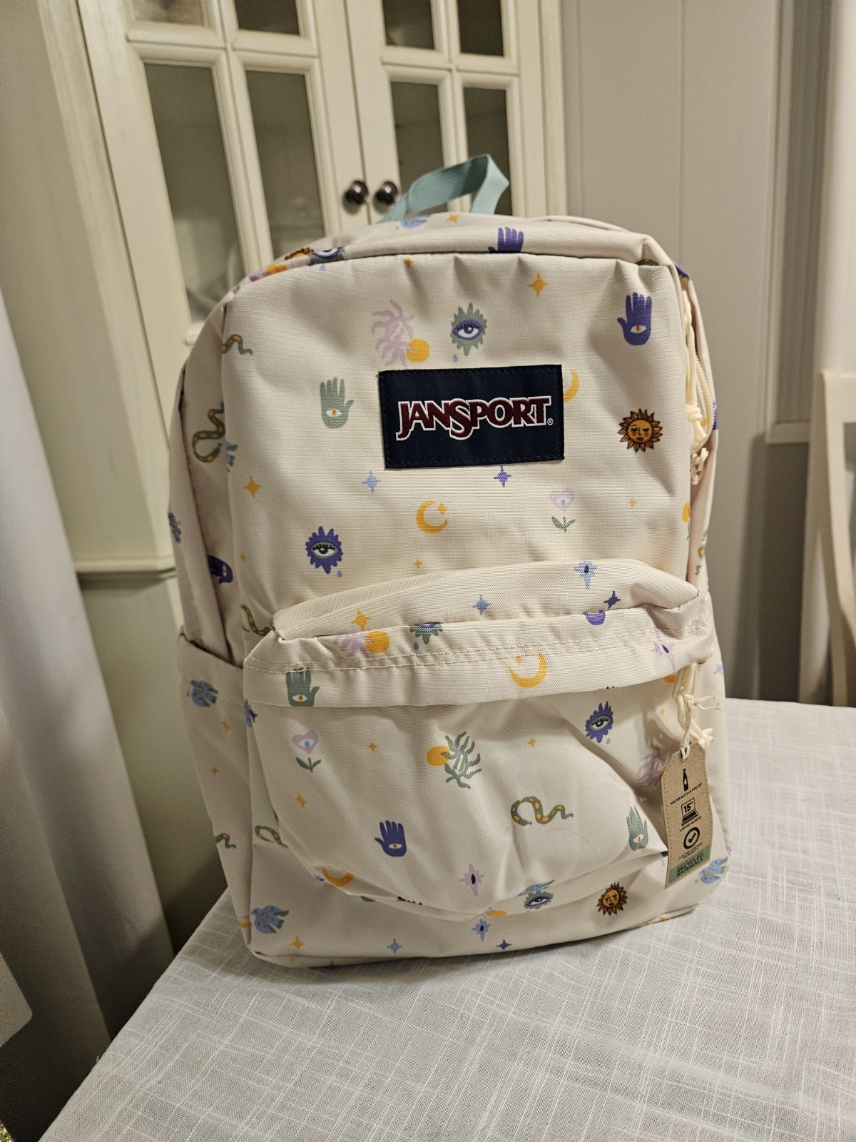 JanSport Superbreak One Backpack – Surreal Mirage Coconut NEW