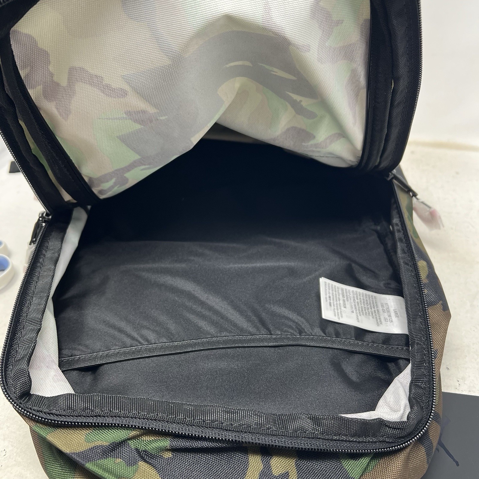 Nike Air Jordan Jumpman Classic Backpack Camo Size Large Style A0381-650