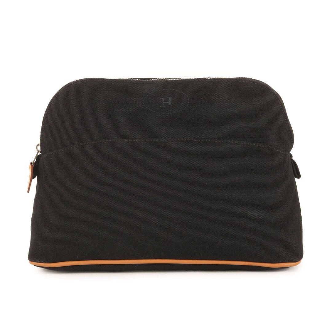 HERMES Pouch Black | Current Model Bollid Mini MADE IN FRANCE Item Used BEEG-0