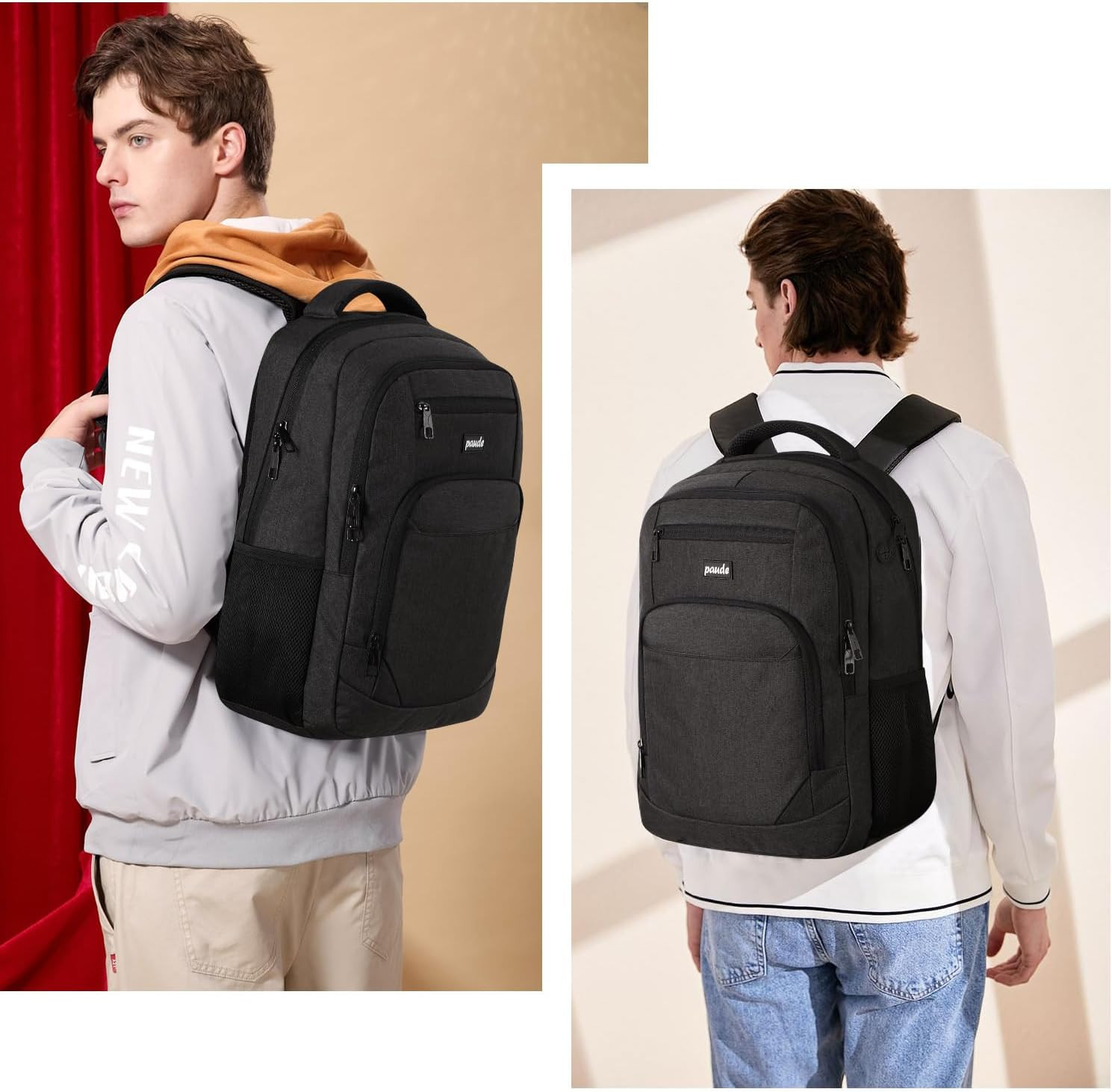 Backpack for Men and Women,School Backpack for Teens,15.6 Inch Laptop Backpack w