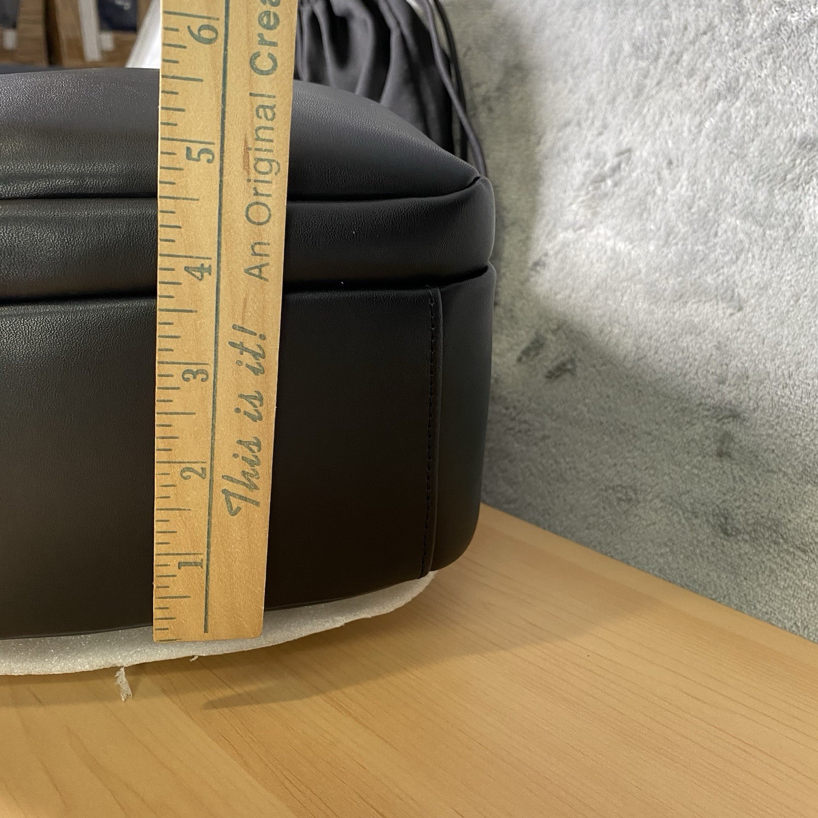 Tesla Mega Mini Pack Backpack Black Vegan Leather Official Tesla Store w/ Cover