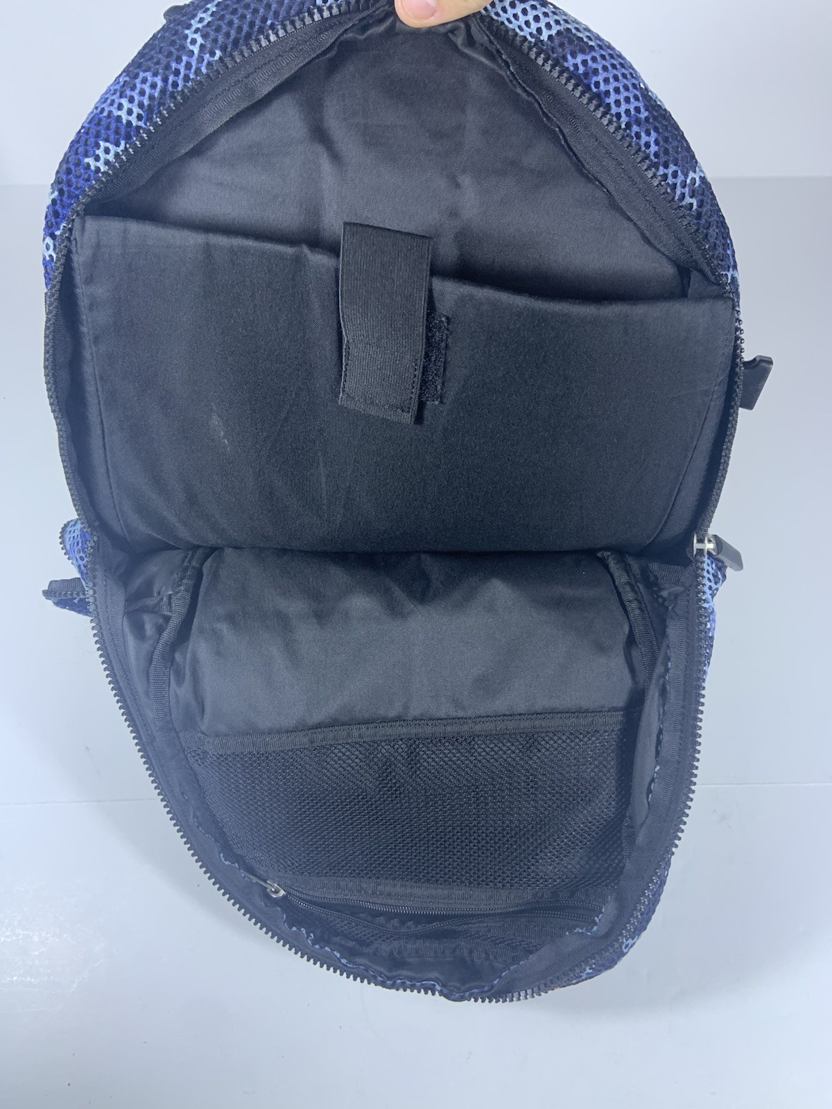 Superdry Camo Mesh Backpack Men’s Blue And Orange Laptop Bag