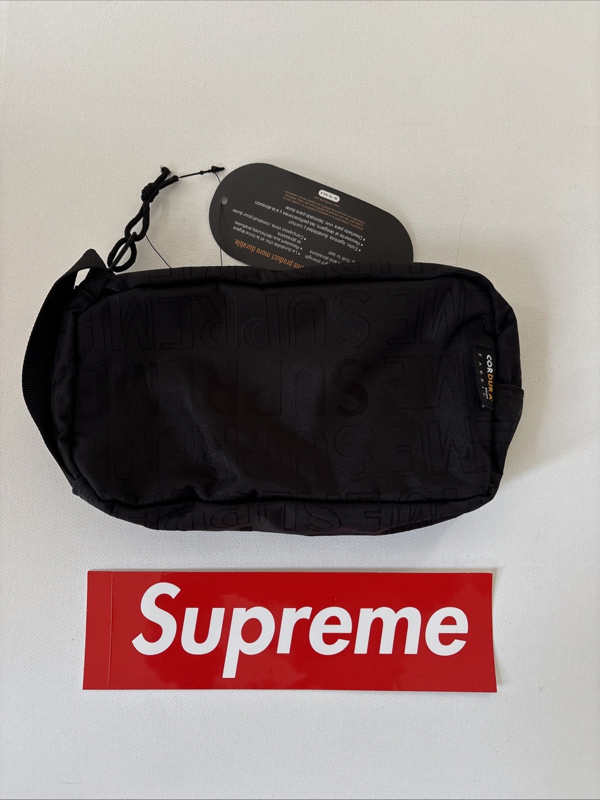 Supreme Organizer Pouch Black SS19 New With Tags