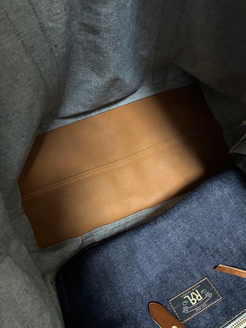 RRL Indigo Denim Tote Bag