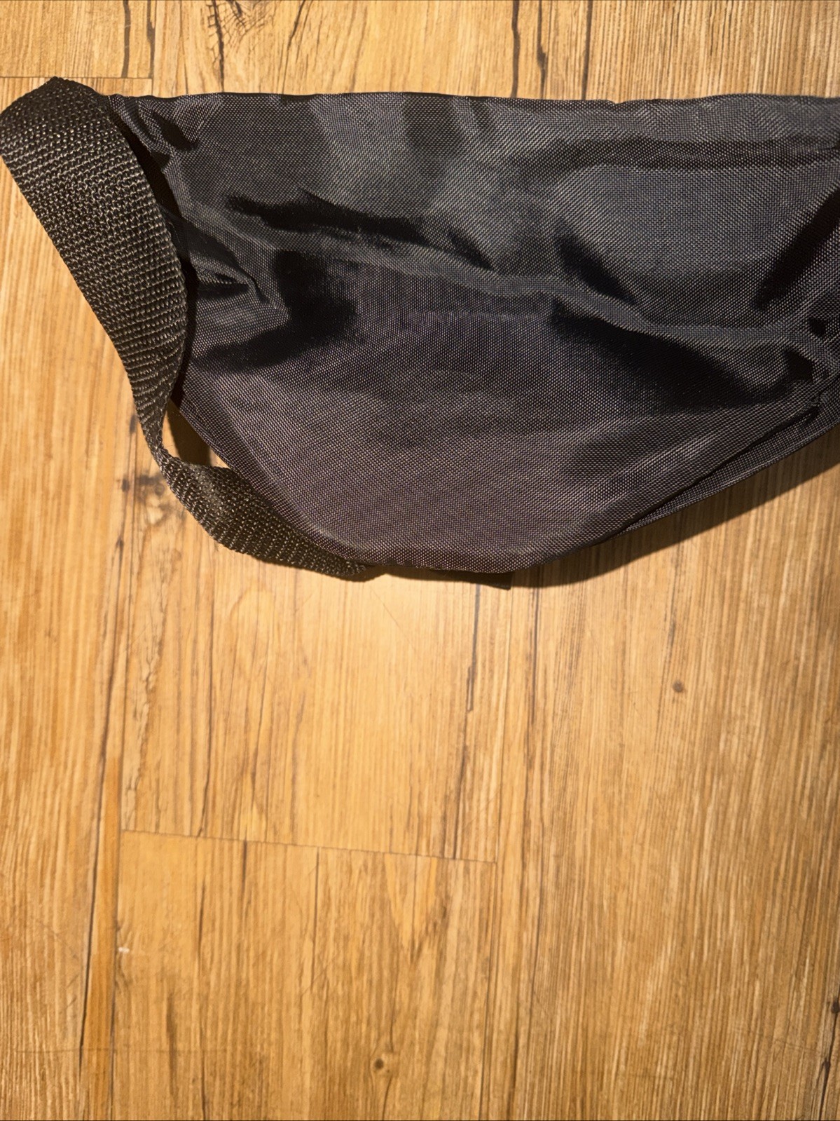 “hat ‘n The Pouch” No Worries Matte Fanny Pack- Vintage Black One Size Handmade