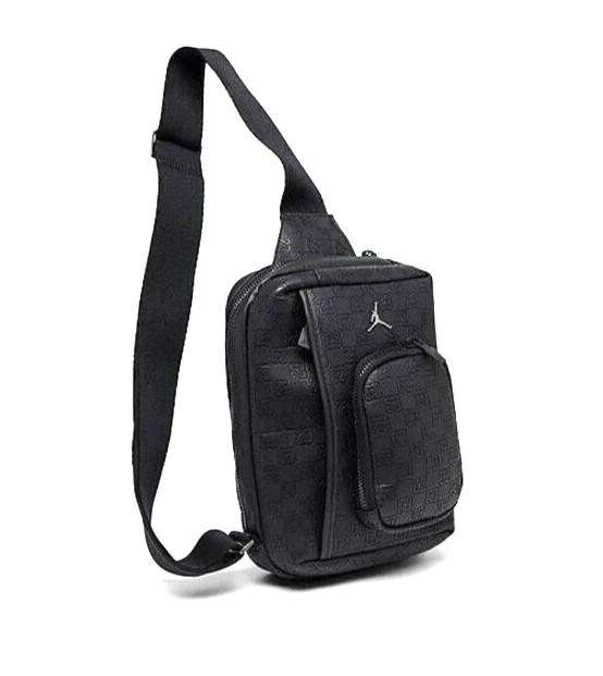 Jordan Nike Monogram Logo Unisex Sling Bag Crossbody Bag