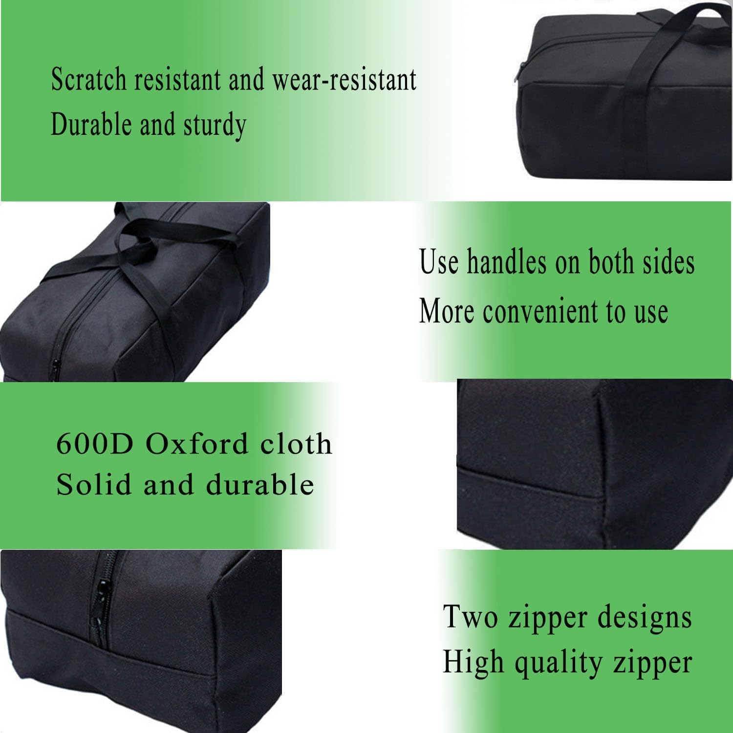 Extra Large Heavy Duty Duffle Bag – Foldable Storage Organizer for Camping Ch…