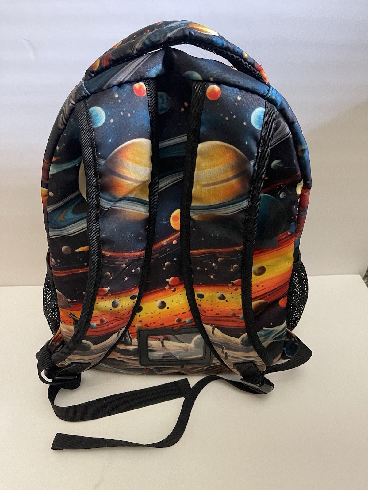 Feifeiyu Outer Space Galaxy Universe Planets Travel Laptop Backpack Pre-owned