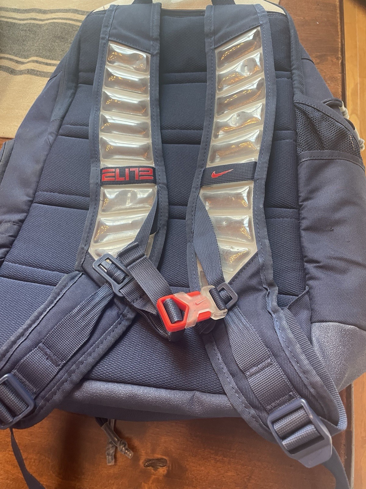 Rare Nike Elite Pro Team USA Backpack Basketball Bag Navy Color