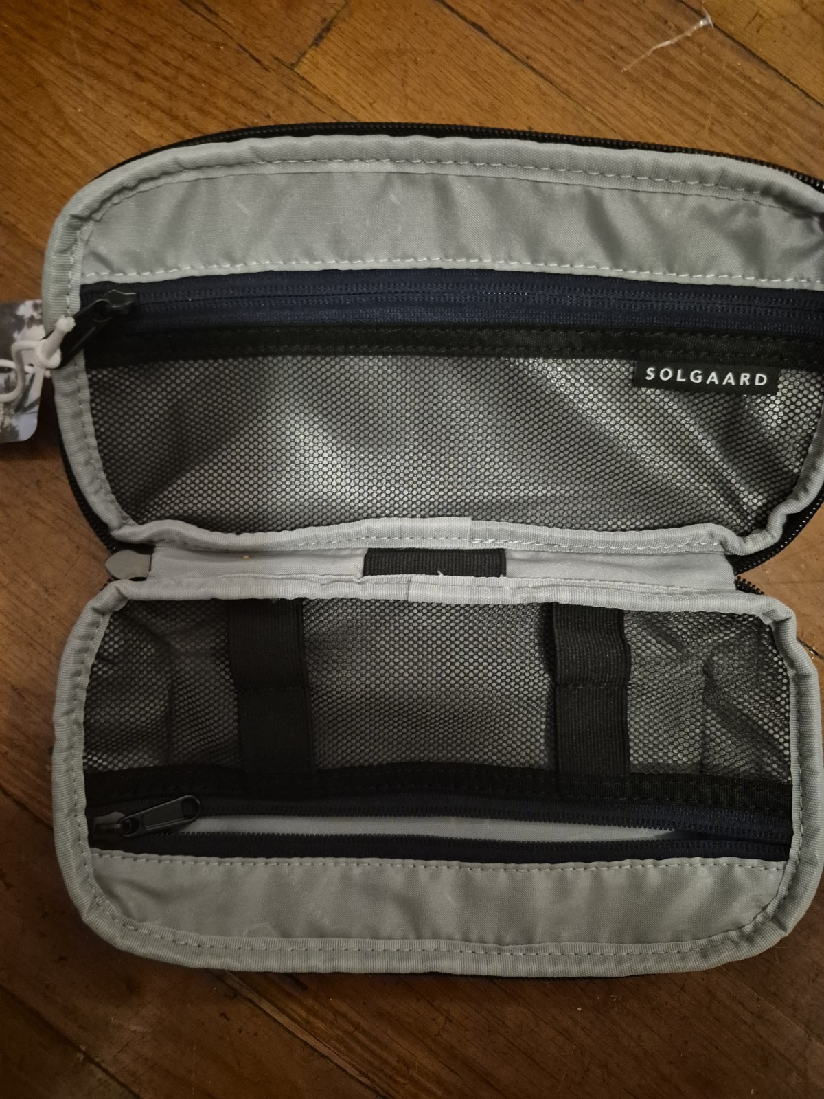 Solgaard Lifekit Travel Organizer Luggage Gear Navy Zip Pockets Shore-Tex NEW