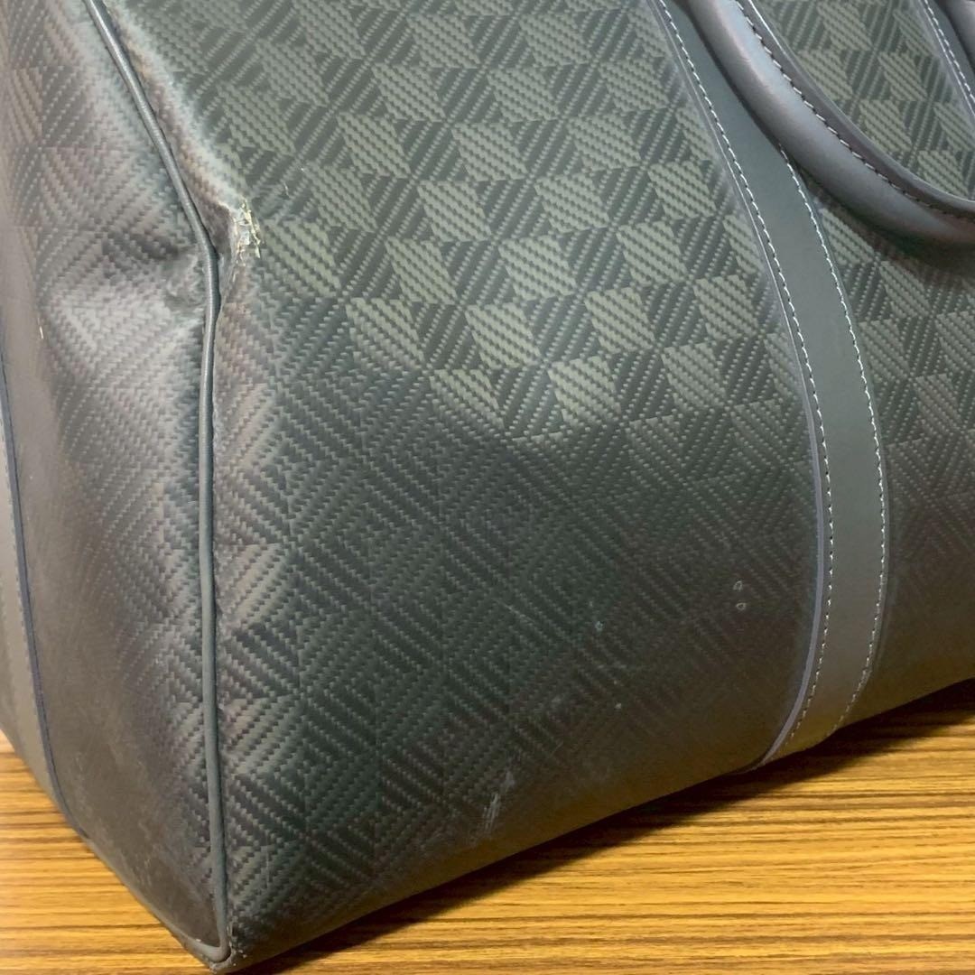 LOUIS VUITTON N41418 Damier Graphite Keepall Bandouliere 45 Bag Used