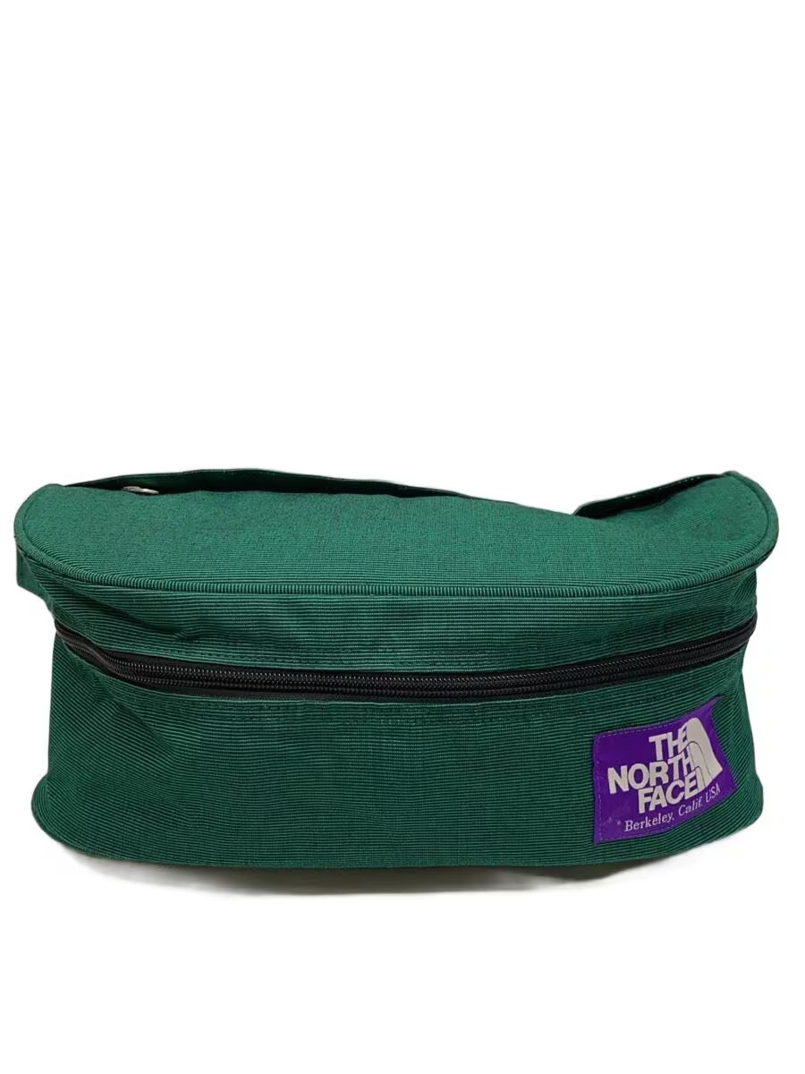 THE NORTH FACE PURPLE LABEL Funny Pack Shoulder Bag, Acrylic, Green, Plain, NN75