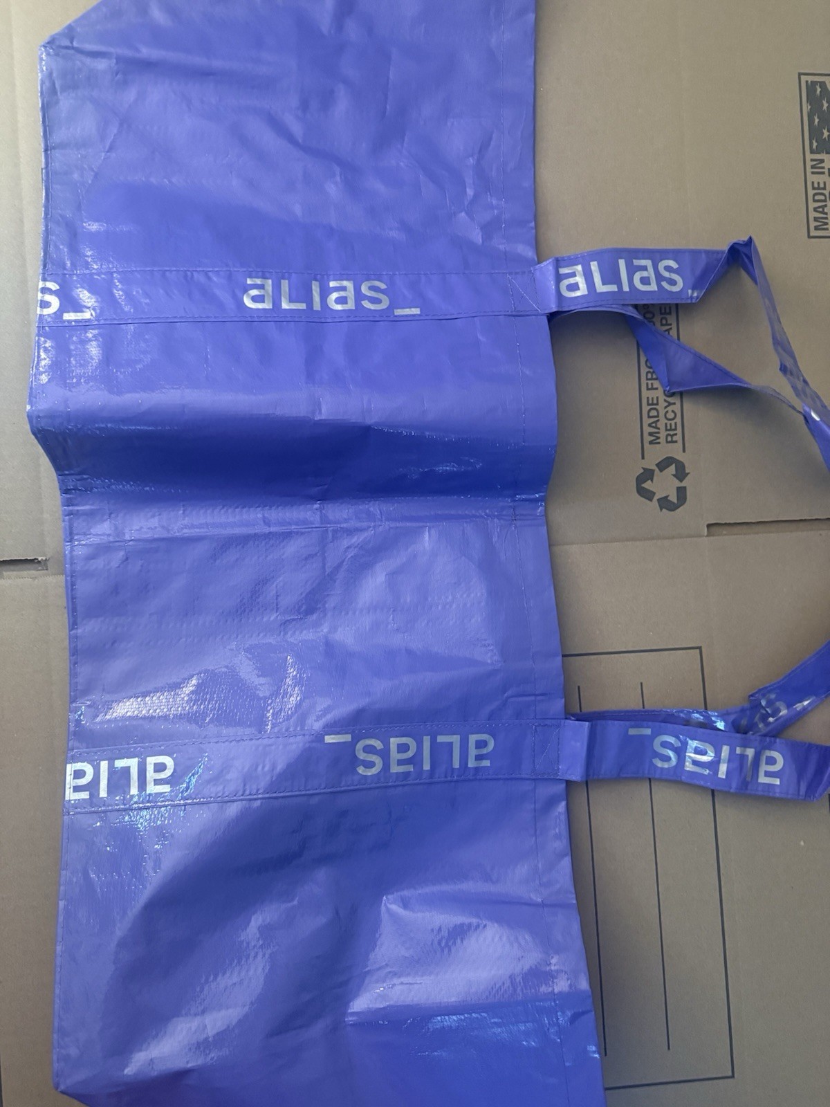 Flight Club X Alias Extra Large Purple Tote Bag