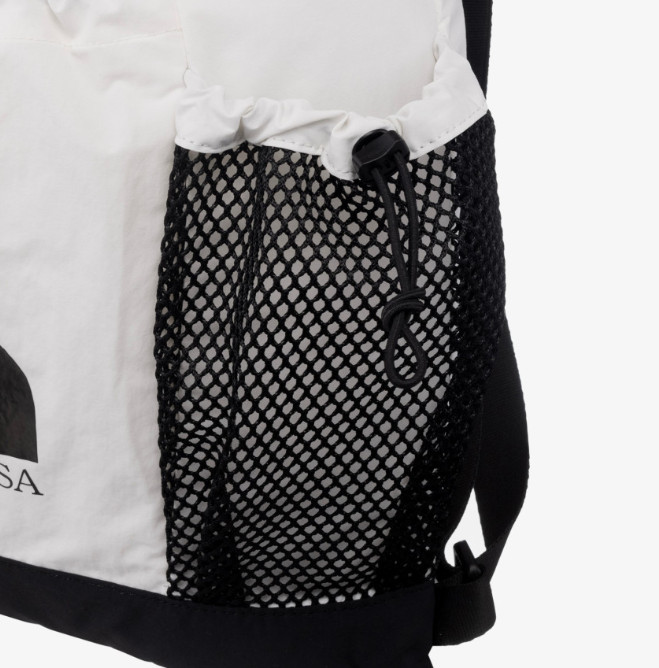 The North Face White Label Linen Mesh Gym Bag White