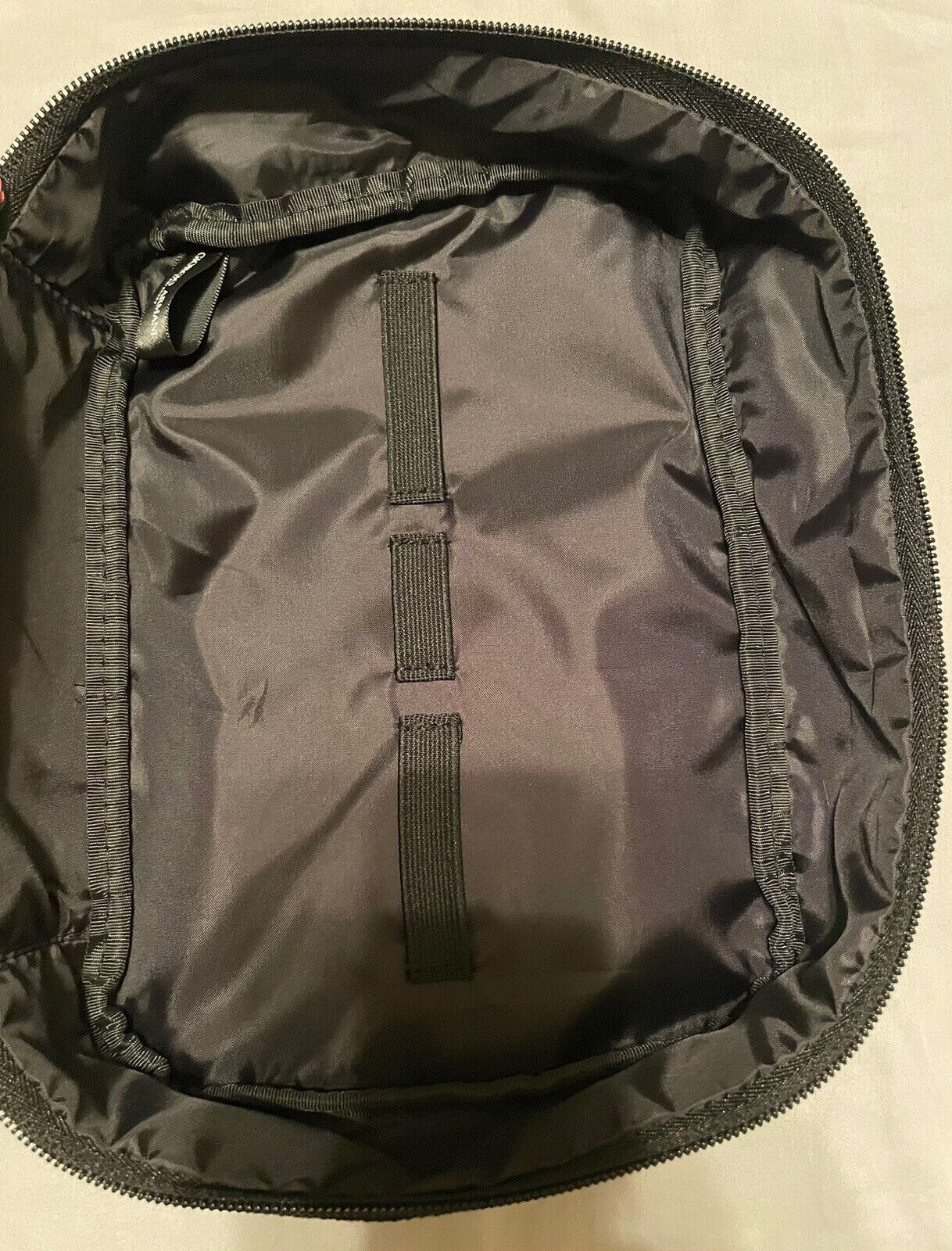 GIORGIO ARMANI Black Toiletry Bag Pouch Travel Case New with Dust Bag