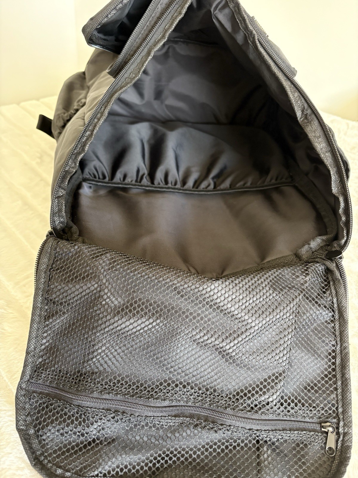 Eastsport Black Backpack Multi-Pocket School Travel Bag Large