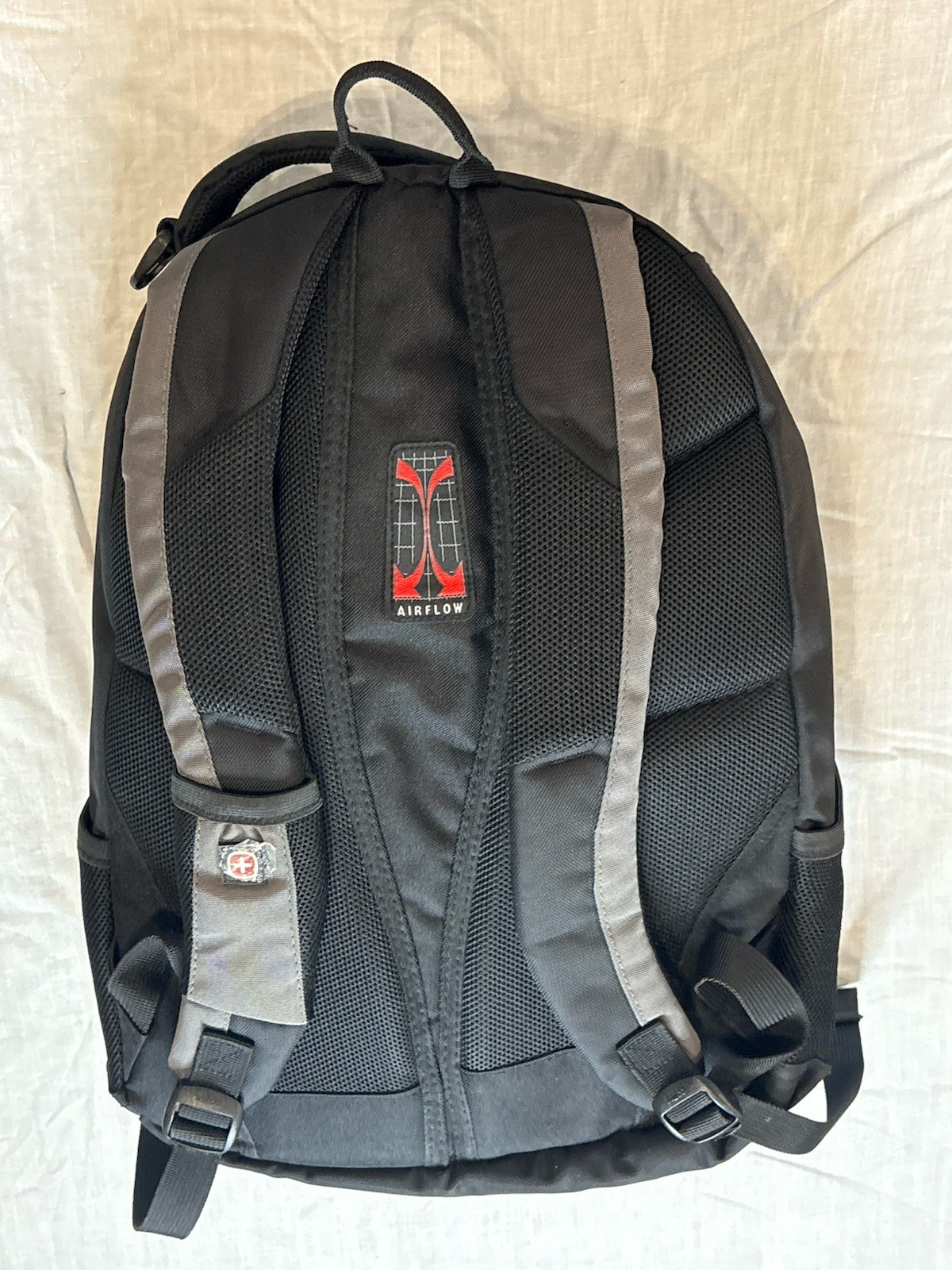 Swiss Gear Airflow Laptop Backpack Heavy Duty Travel Multi Pockets Pre-owned