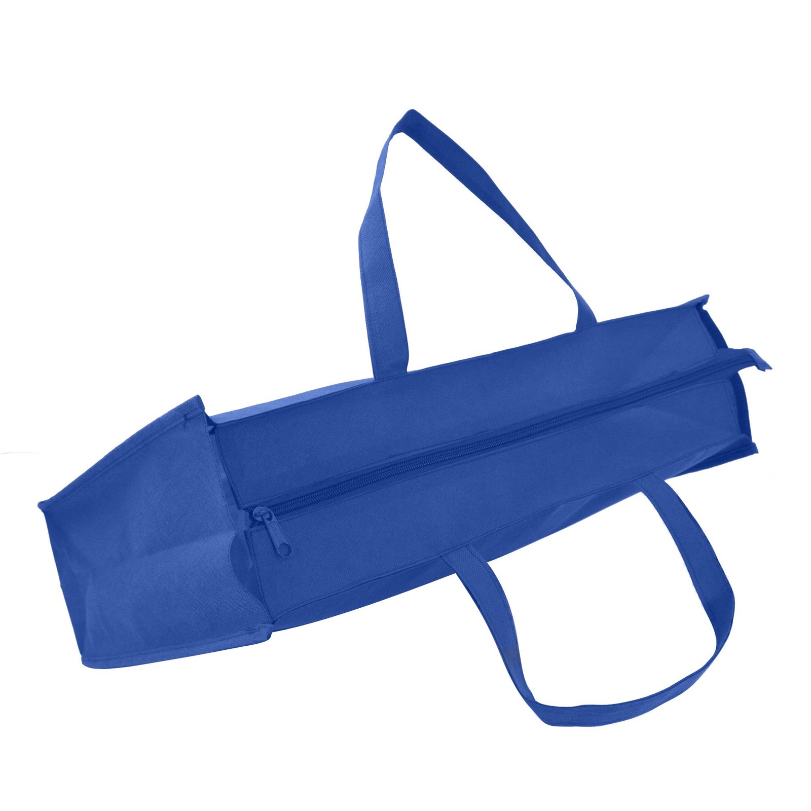 DALIX 20″ Extra Large Reuseable Shopping Grocery Tote X-Large, Royal Blue