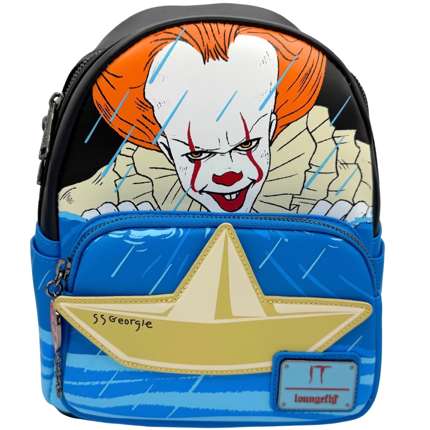 NWT 2024 Loungefly IT – Pennywise Gutter Scene Glow in the Dark Mini Backpack
