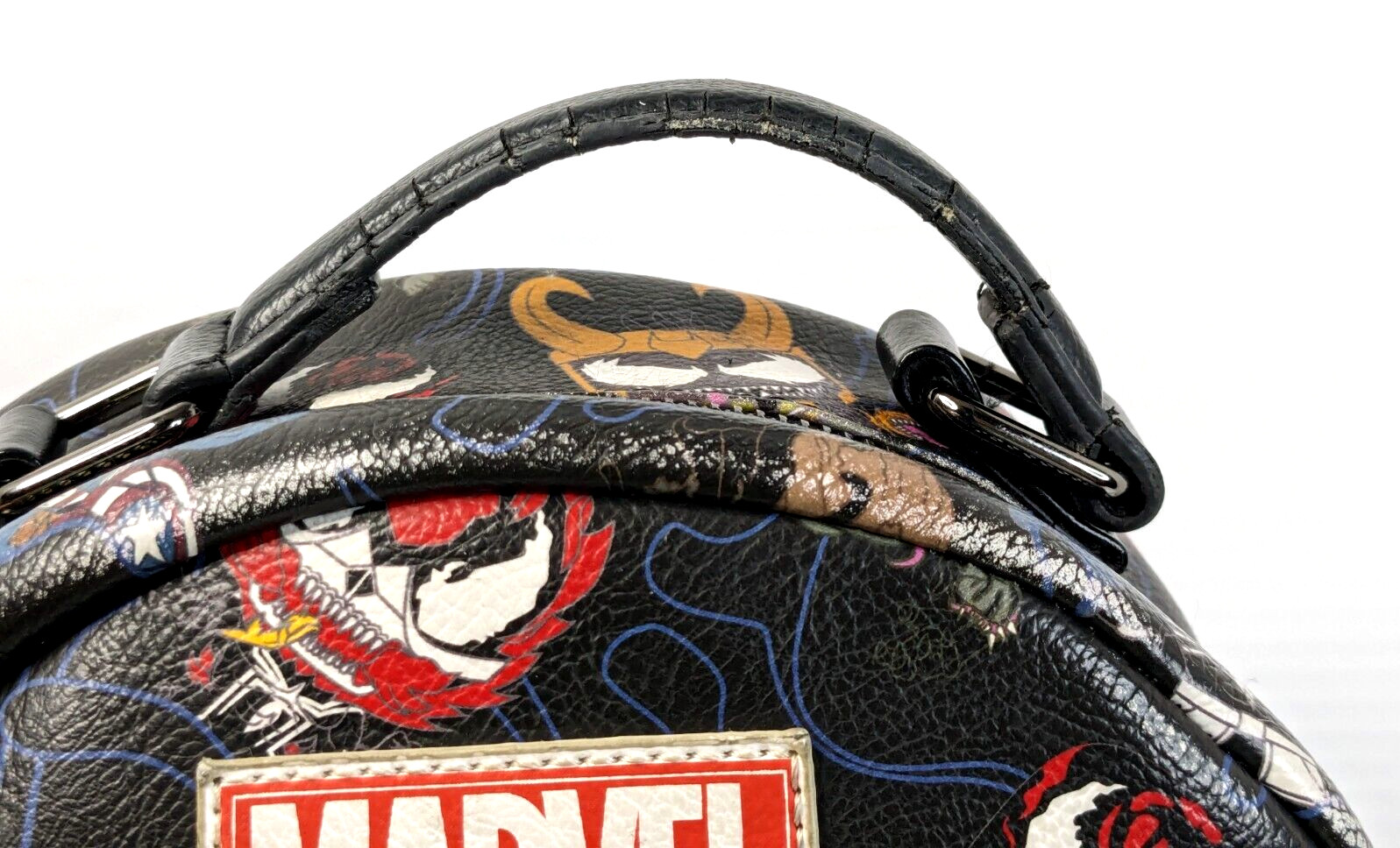 Loungefly x Marvel Venomized Superheroes Funko Pop! Black 2021 Mini Backpack