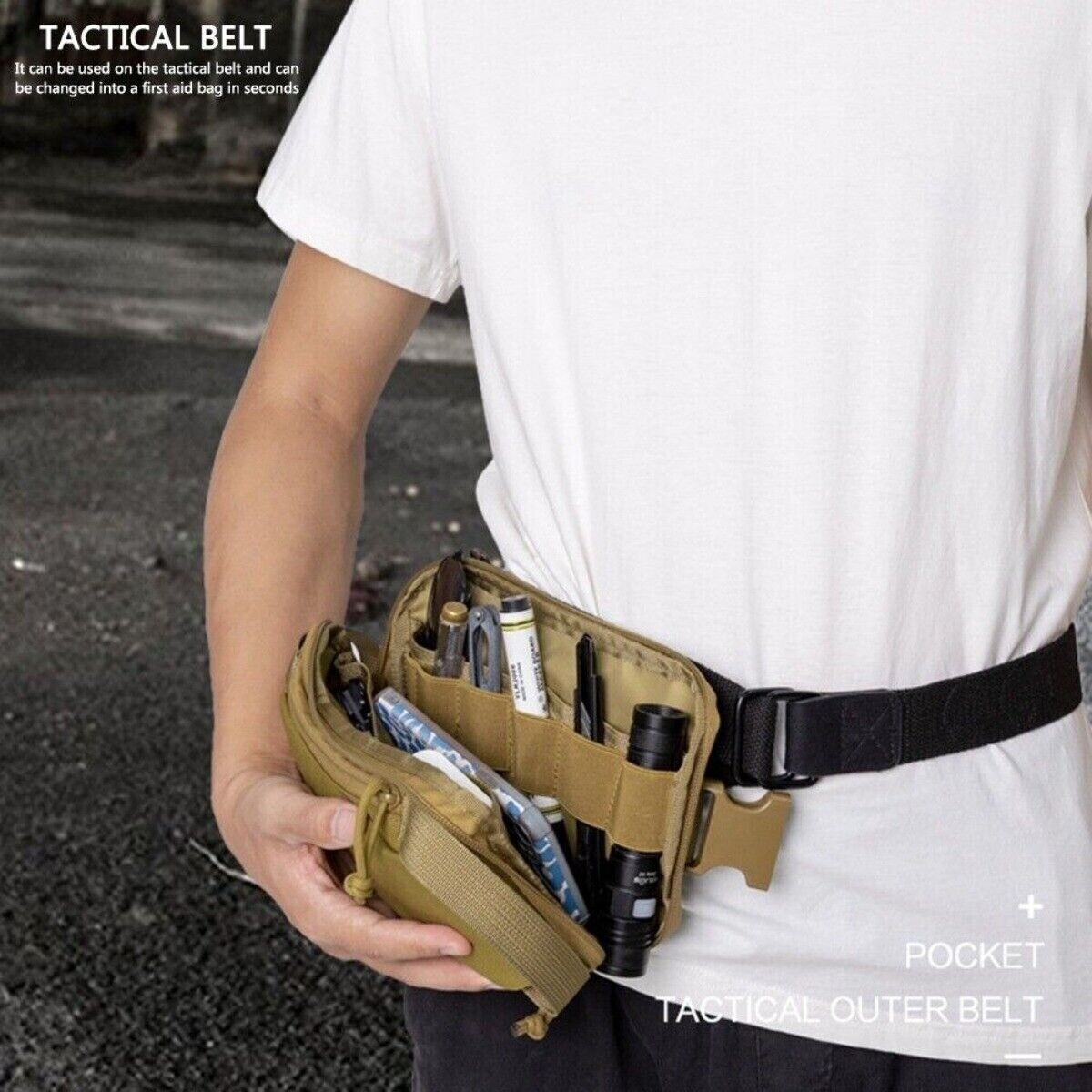Multi-functional Running Fanny Pack Daily Cycling Mobile Storage Chest Bag