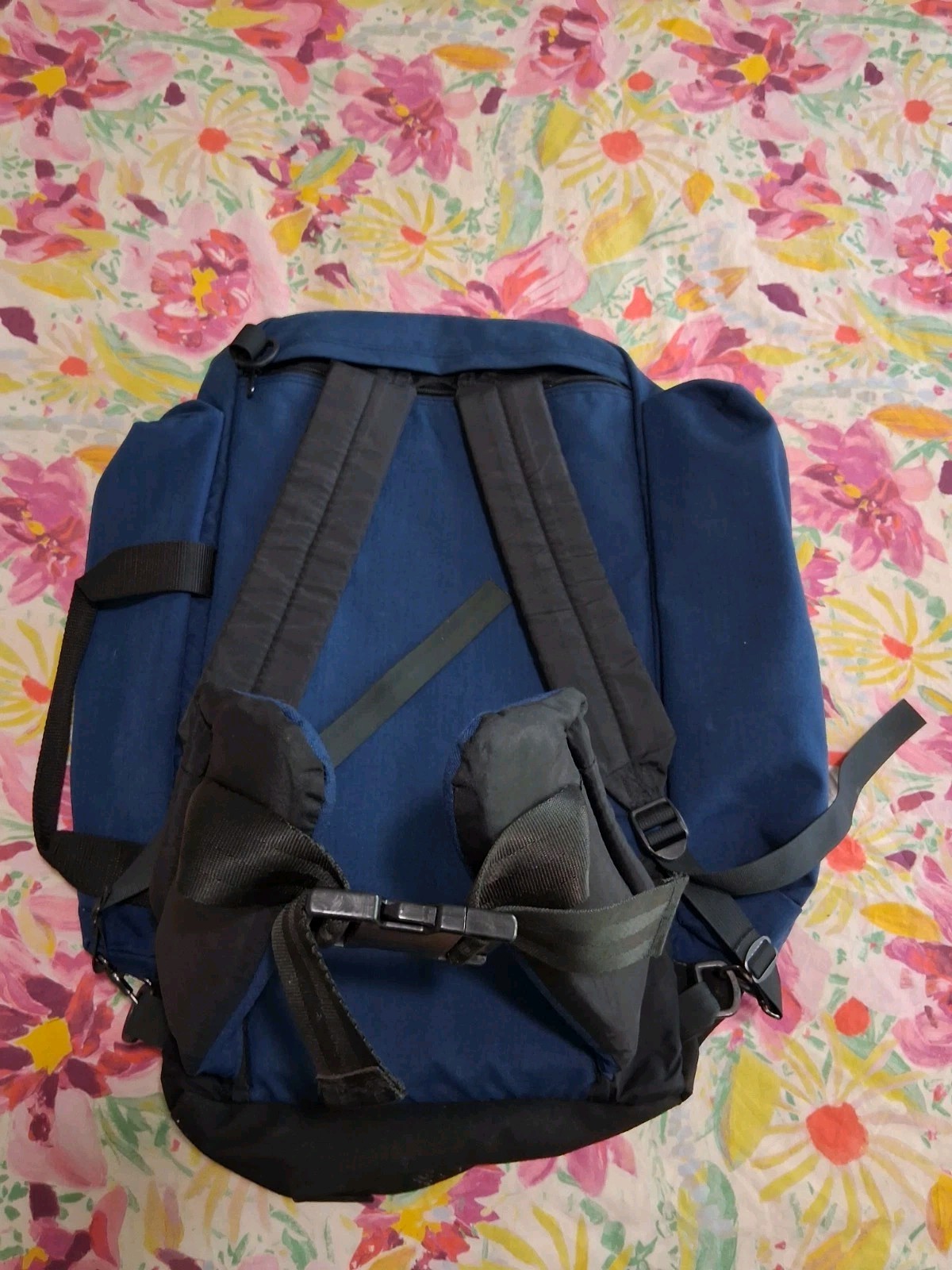 Vintage JanSport Backpack Made USA Hiking Large Outdoor Travel Bag 90s
