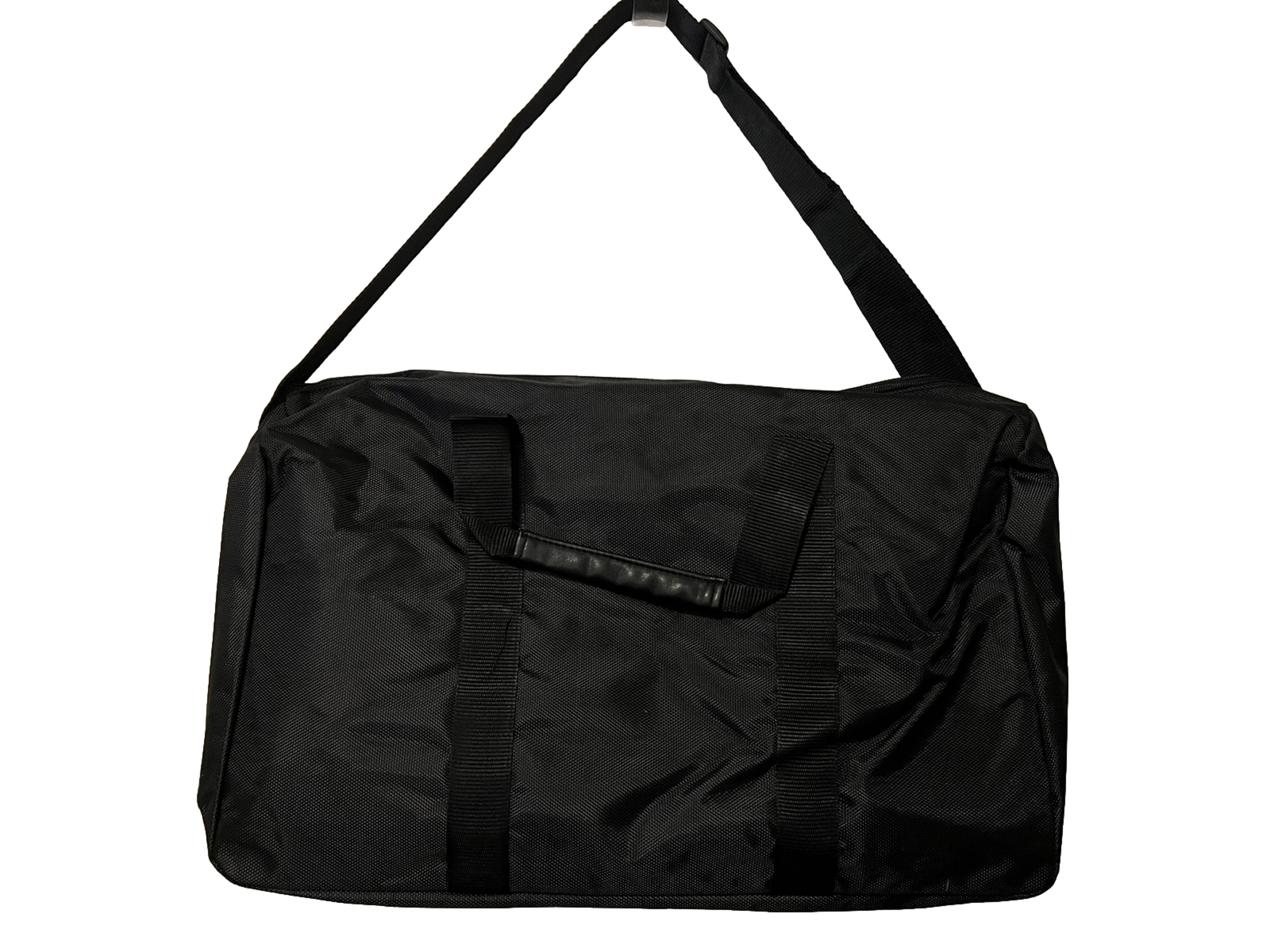 Perry Ellis-“Black Duffle Gym Bag”- Travel Luggage Carry On-(NEW WITH TAGS)