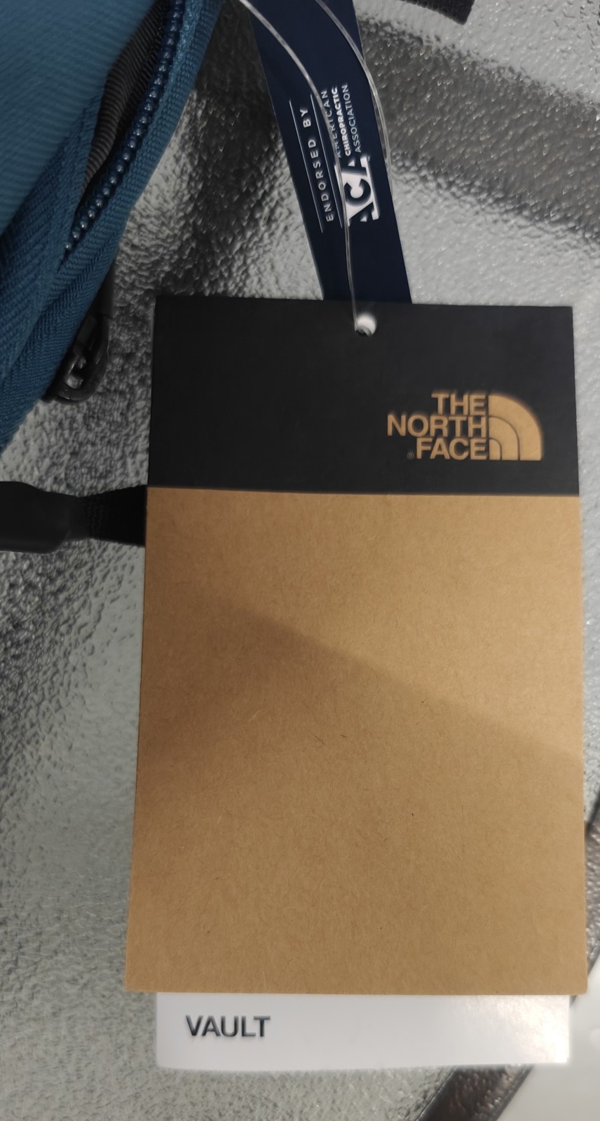 NEW The North Face Vault Backpack Deep Teal Space Black