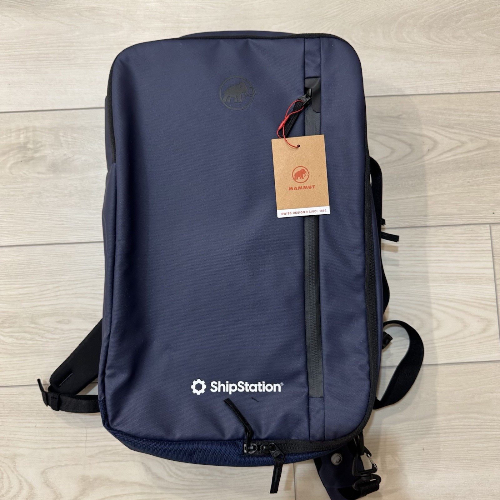 NWT Mammut Seon 3-Way 20 Auctane Backpack – Marine Blue – COMPANY LOGO