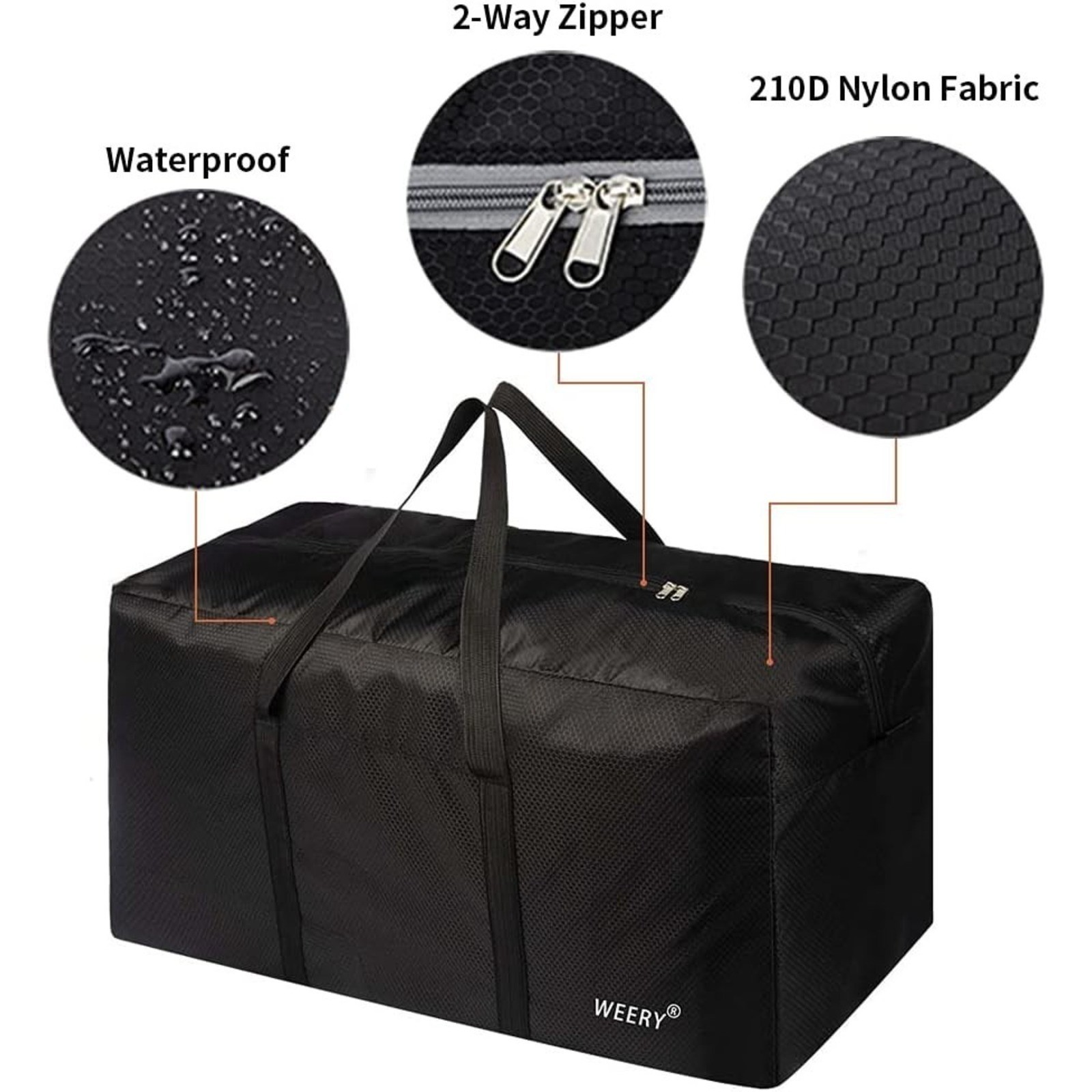 Extra Large Duffle Bag,96L Lightweight Travel Duffle Bag Foldable Waterproof NEW