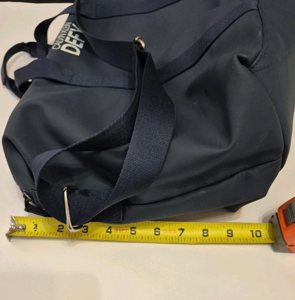 CALVIN KLEIN DEFY Dark Blue Duffle Weekender Travel Bag