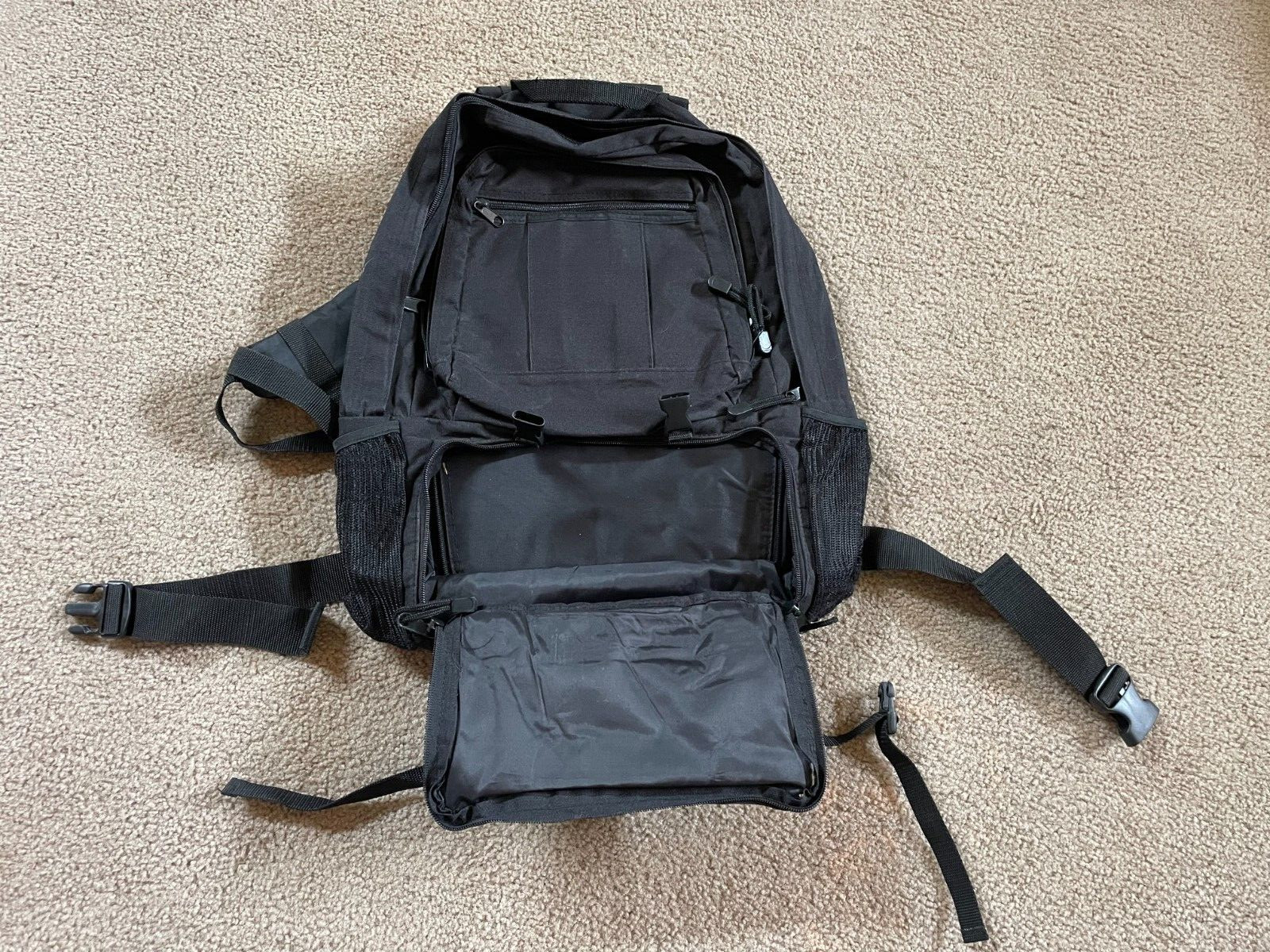 PIPER GEAR Black Backpack