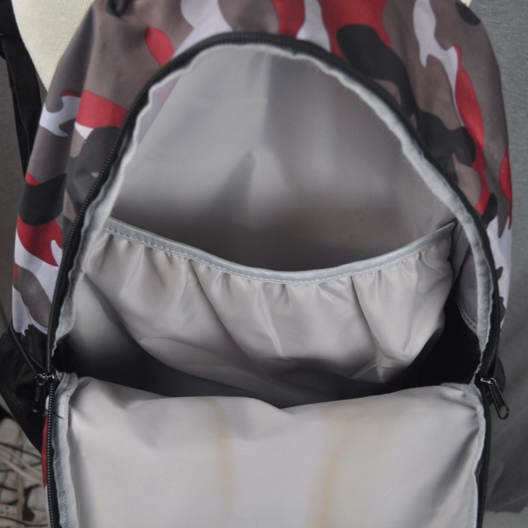Eastsport Backpack Red Brown Black Camo