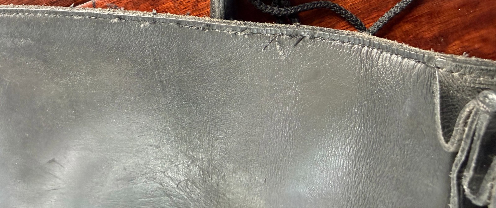 BOY London *RARE* Black Leather Briefcase Shoulder Bag Vtg 80s MELROSE messenger