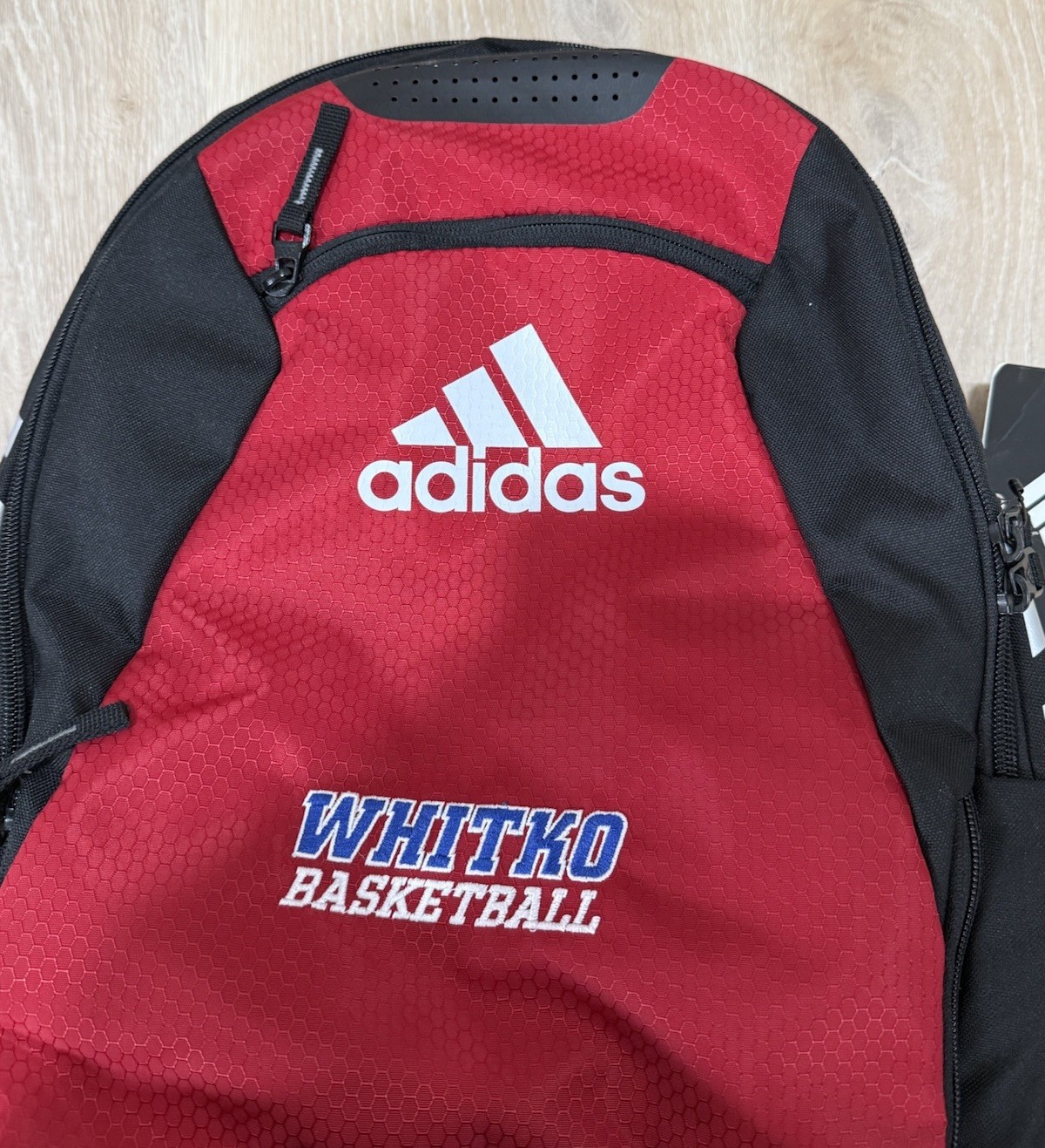 Unisex Adidas Stadium 2 Backpack Red Soccer Ball NWT