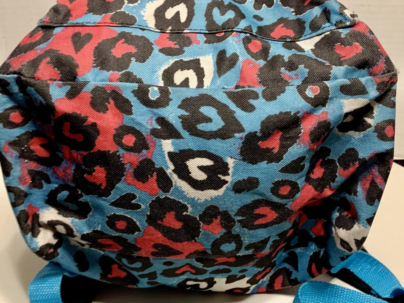 Austin Trading Co Backpack Hearts Leopard Print Bag Clip Charm