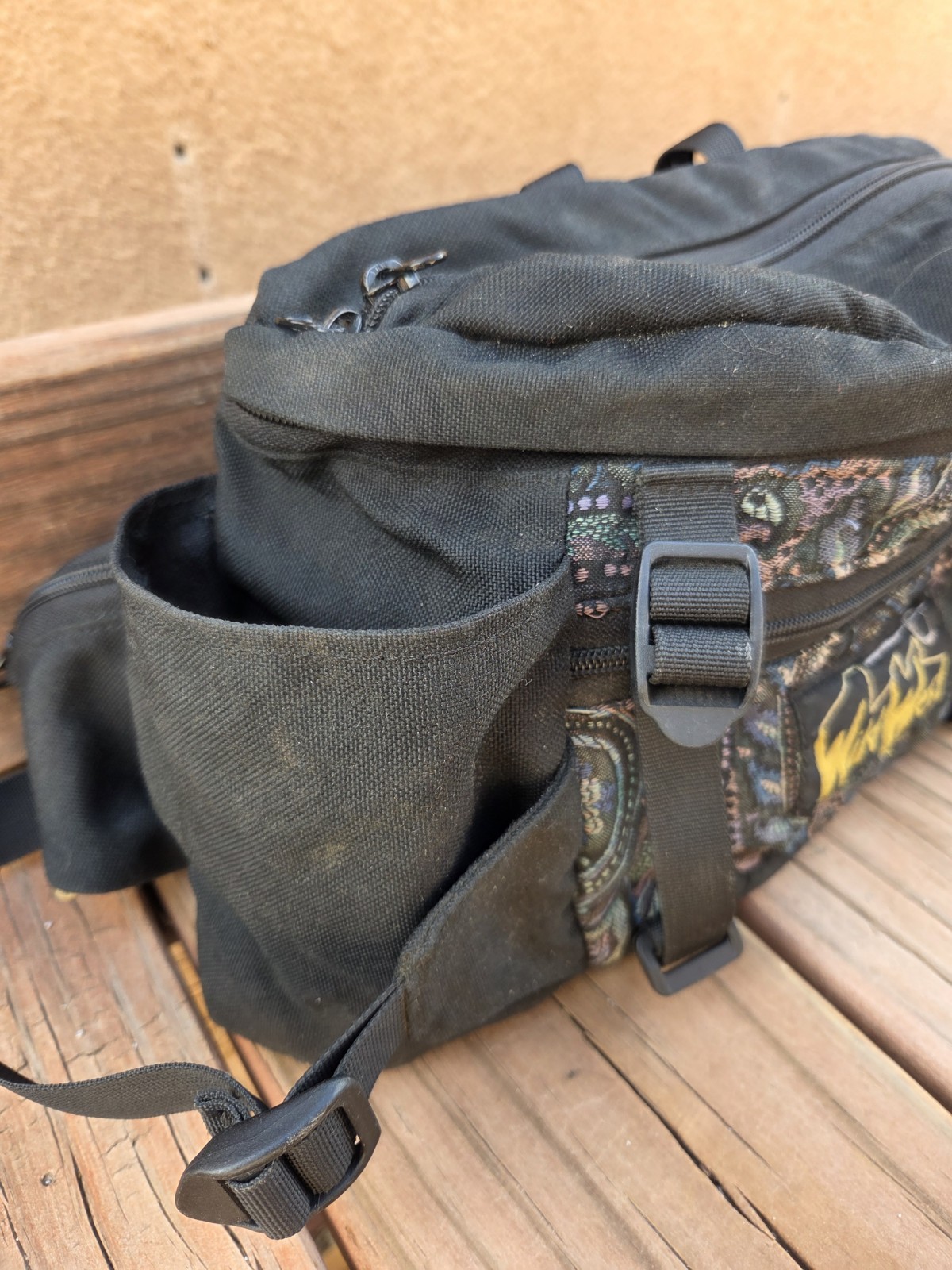 Wild West Boulder, CO Hiking Waist Pouch Bag Travel Fanny Pack Vintage USA