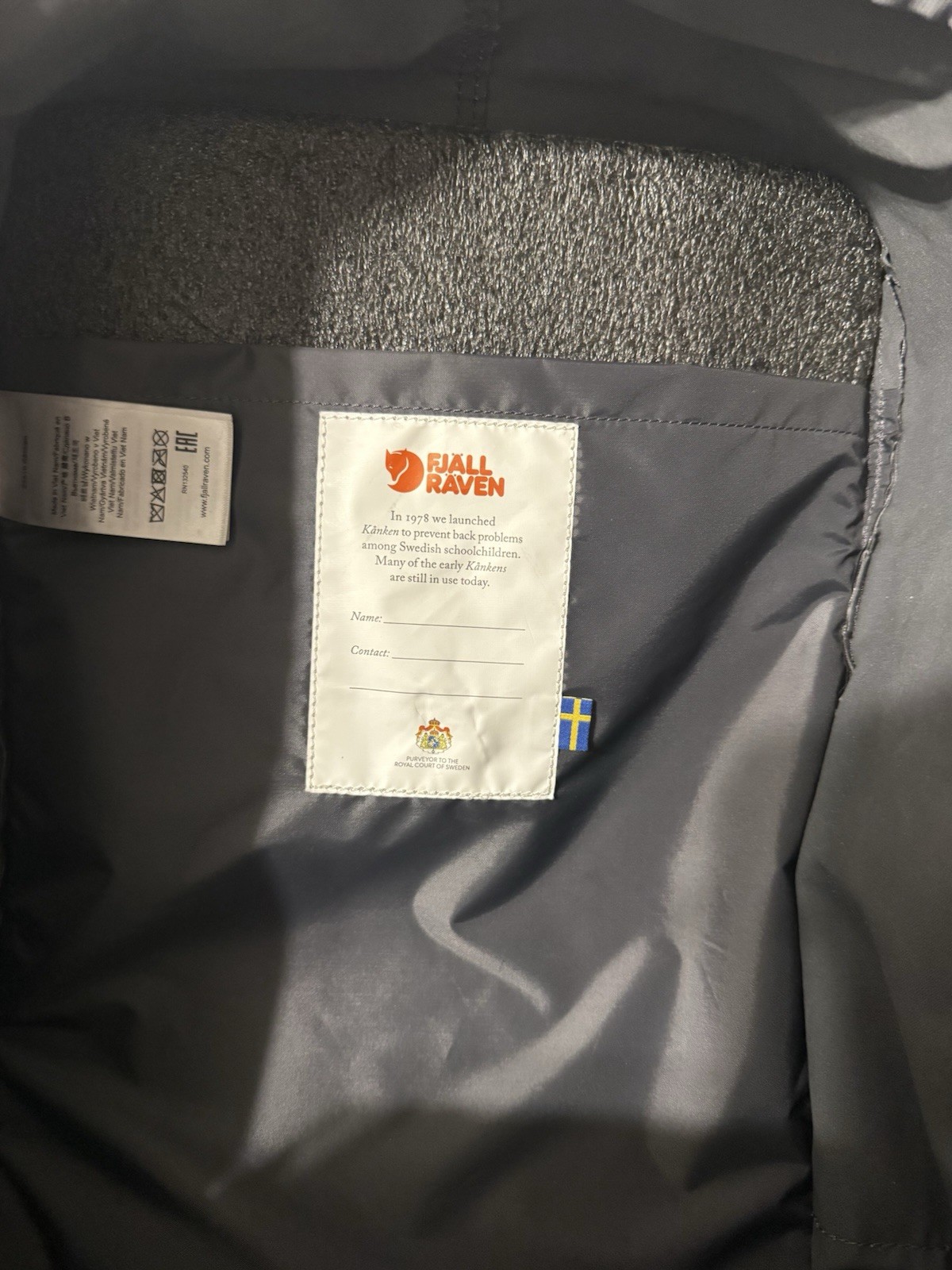Fjallraven Kanken 23510 Backpack Blue Gray